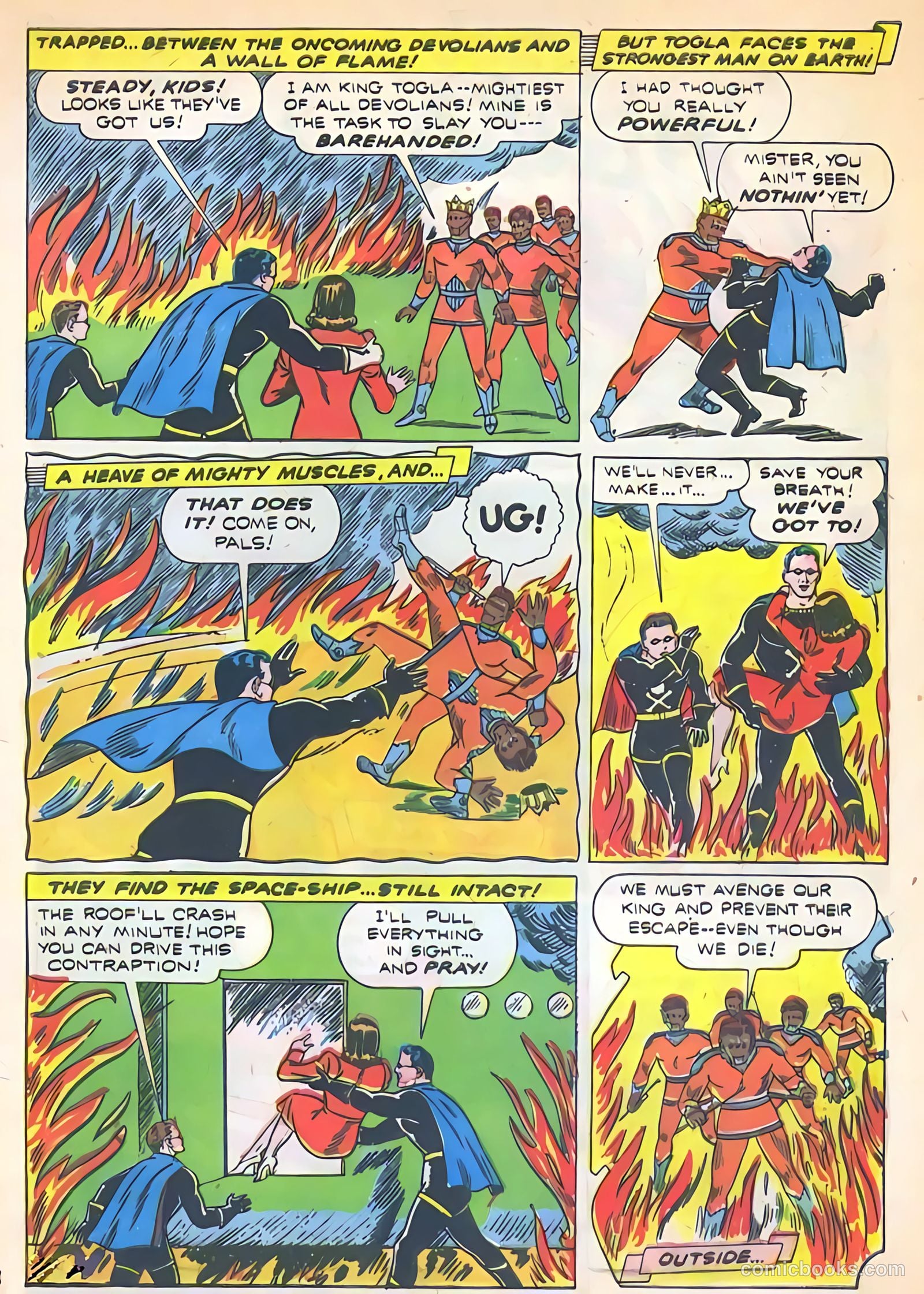 Exciting Comics #19 (1942) — page 13 of 68