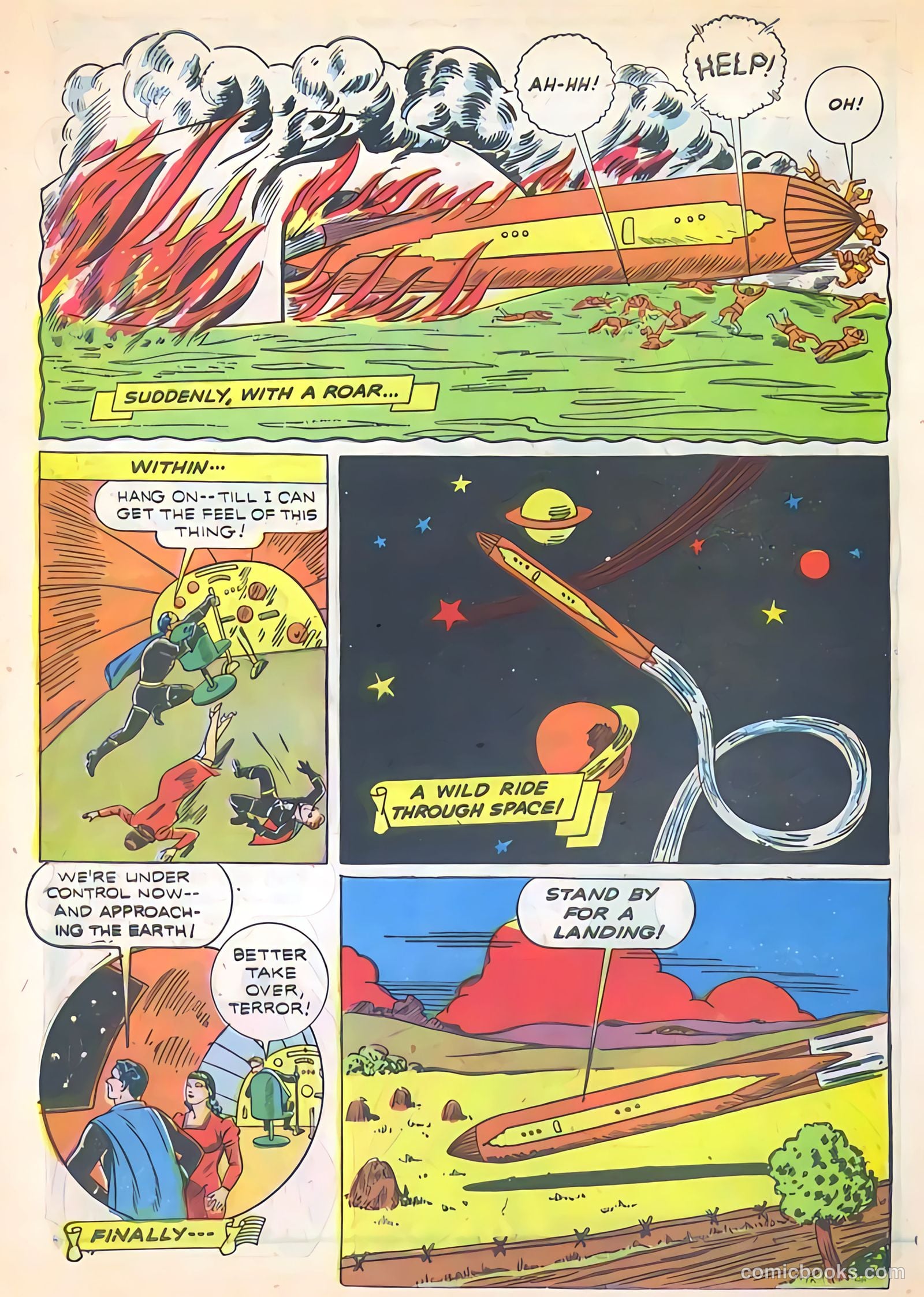Exciting Comics #19 (1942) — page 14 of 68