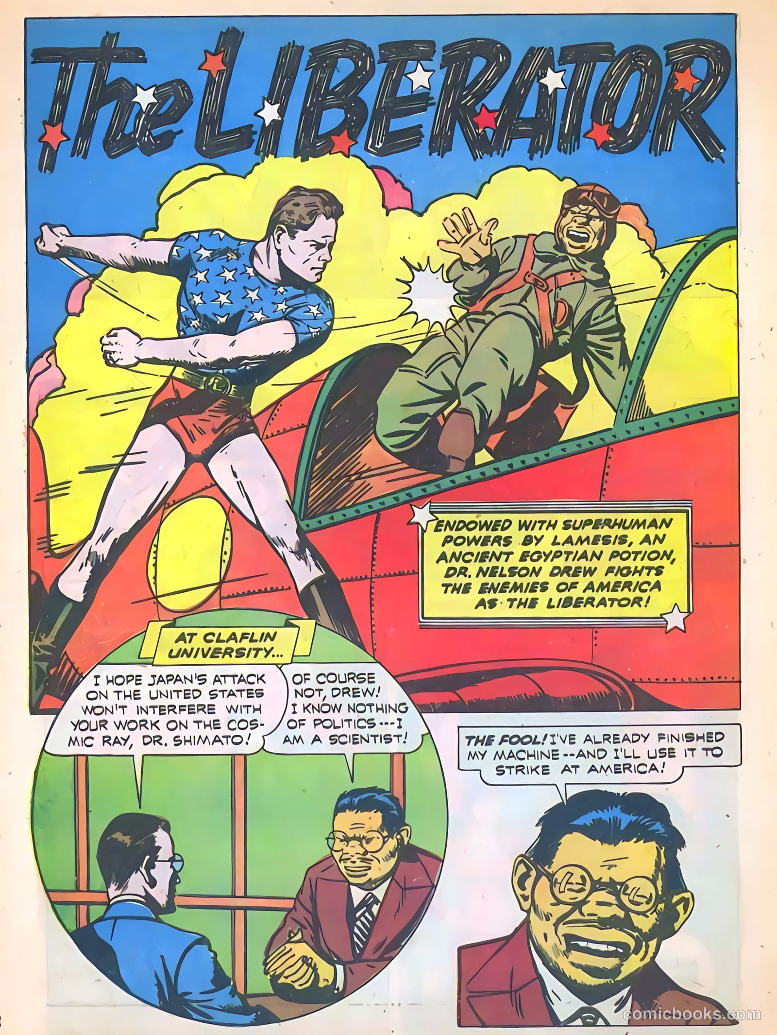Exciting Comics #19 (1942) — page 16 of 68