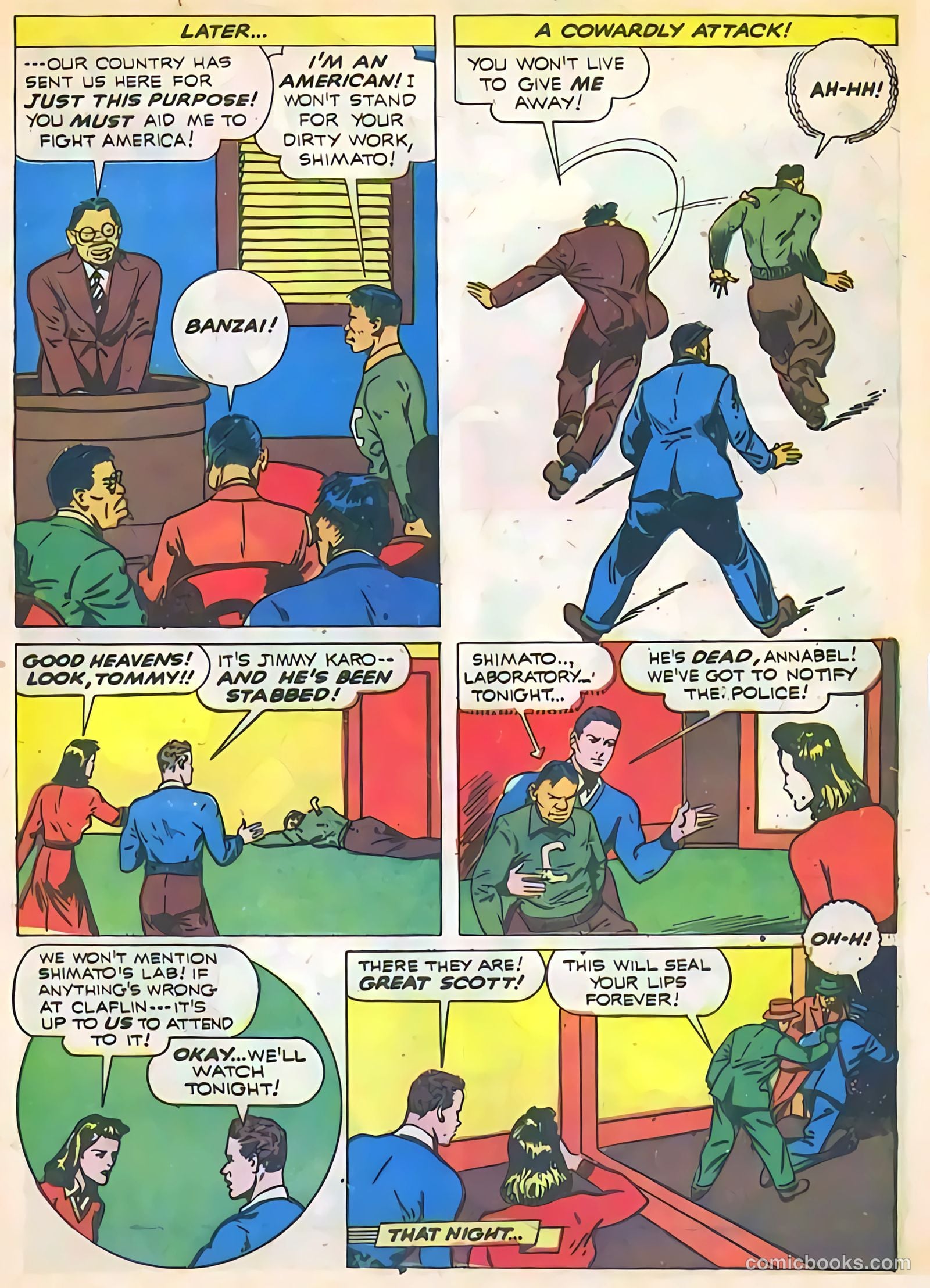 Exciting Comics #19 (1942) — page 17 of 68