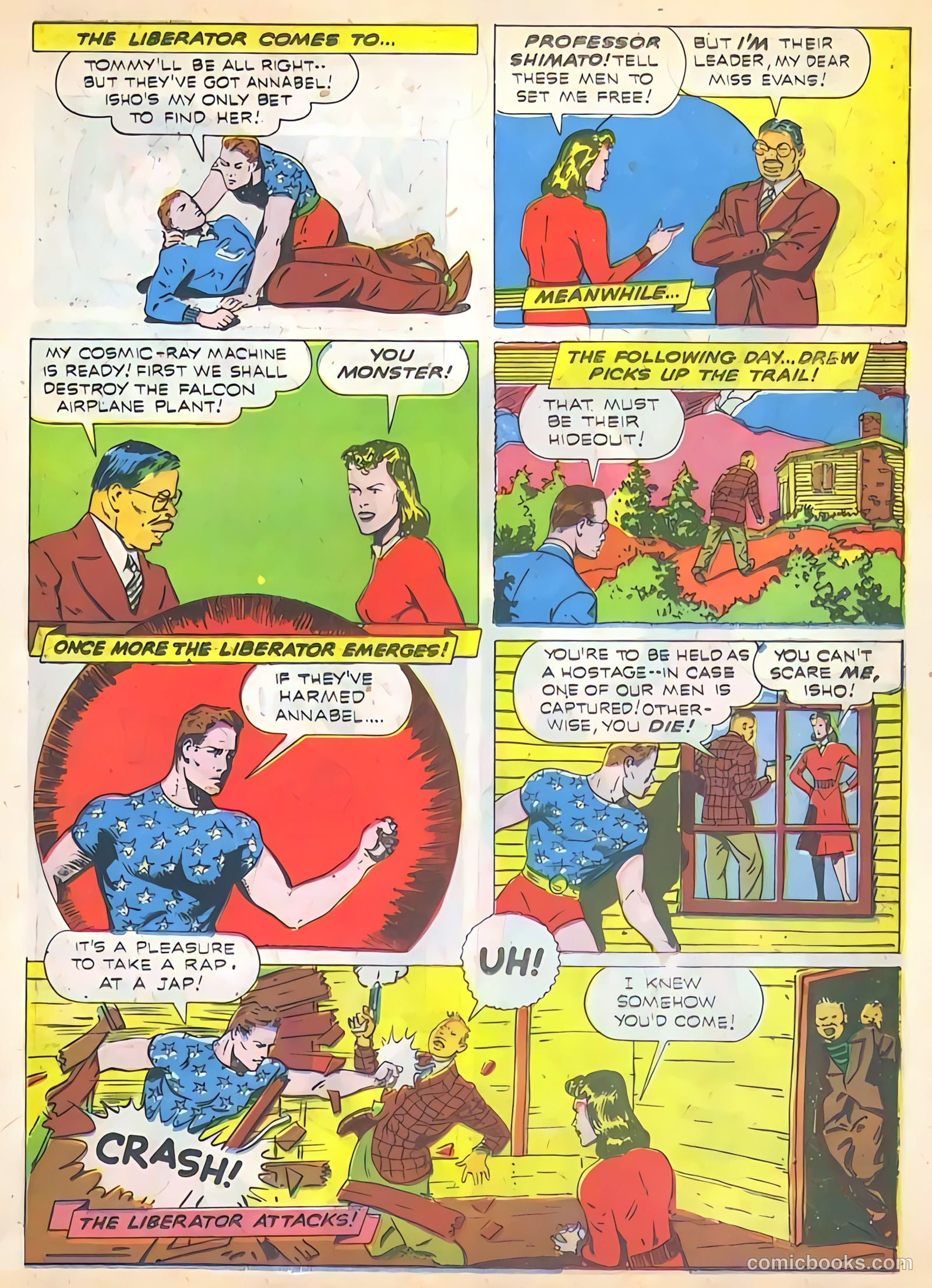 Exciting Comics #19 (1942) — page 19 of 68