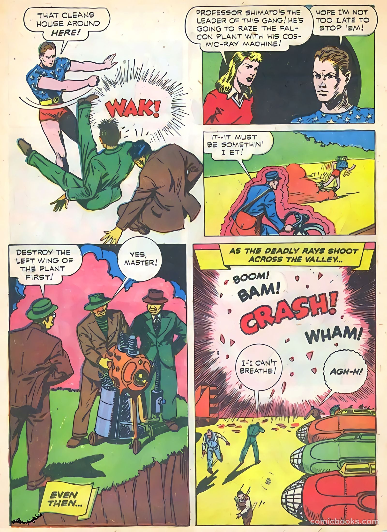 Exciting Comics #19 (1942) — page 20 of 68