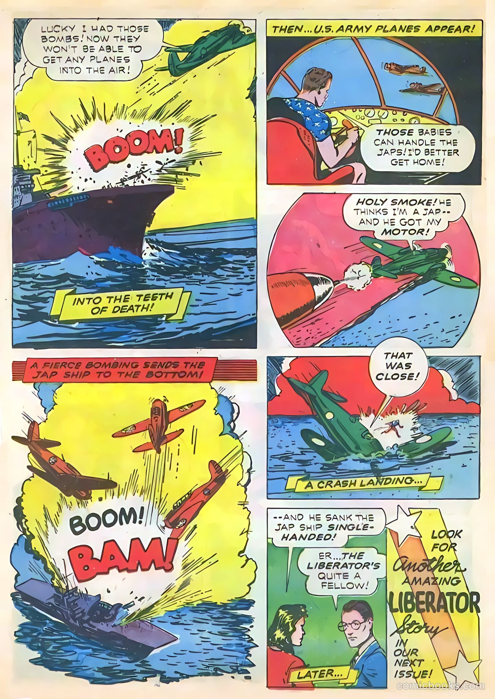 Exciting Comics #19 (1942) — page 25 of 68
