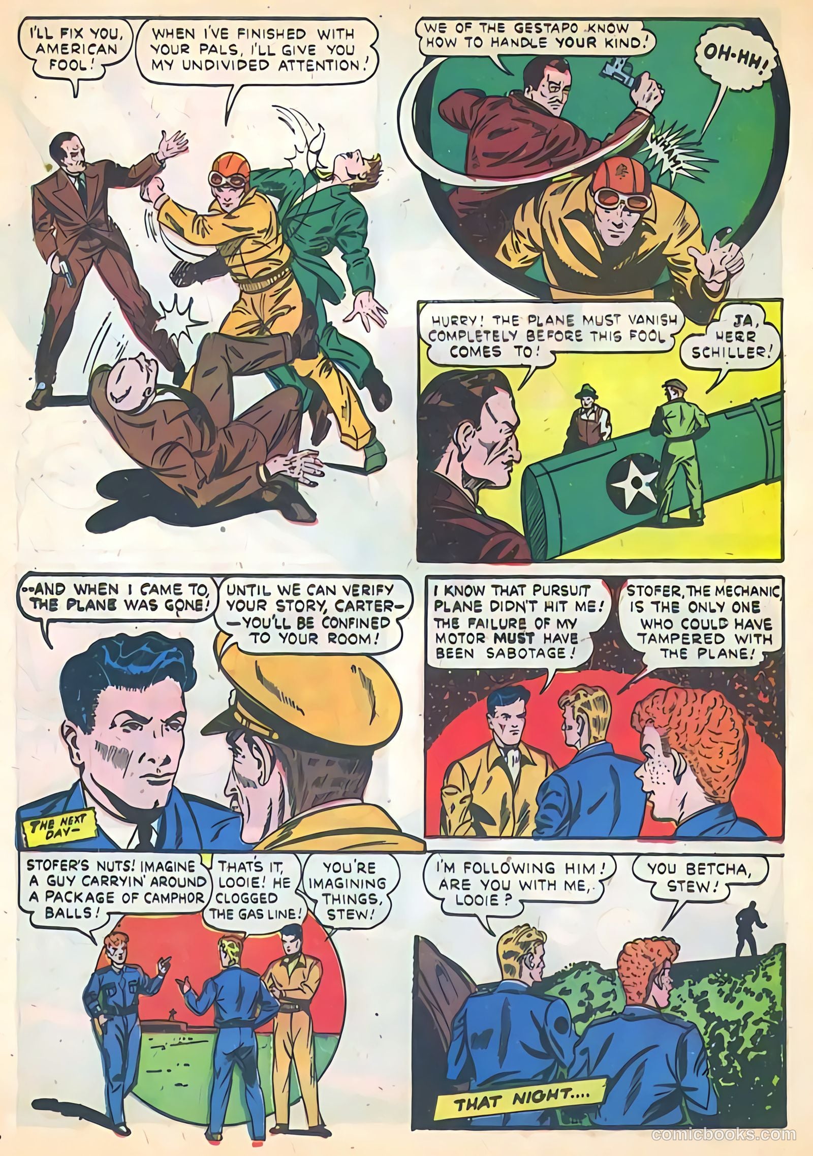 Exciting Comics #19 (1942) — page 28 of 68