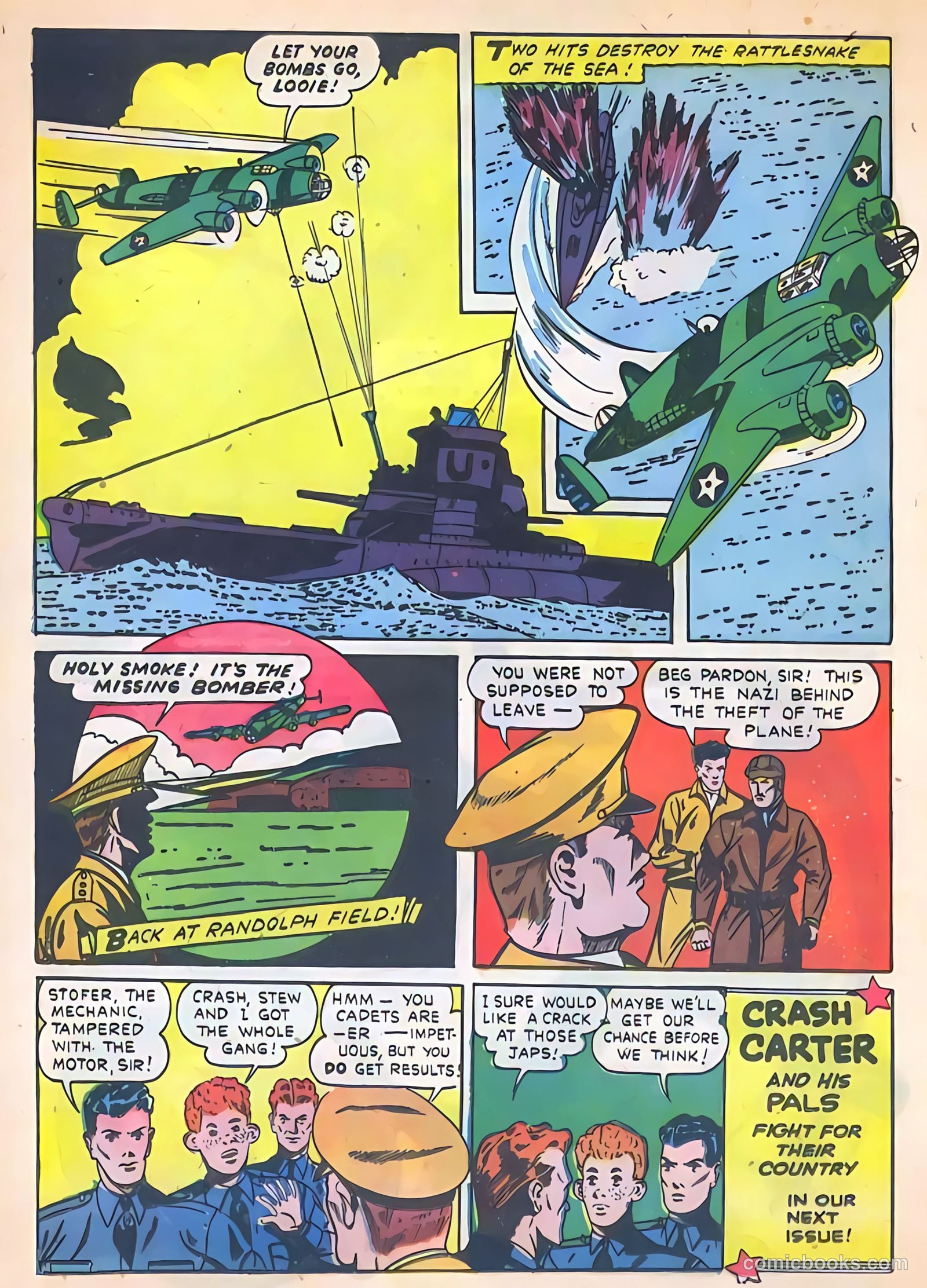 Exciting Comics #19 (1942) — page 32 of 68