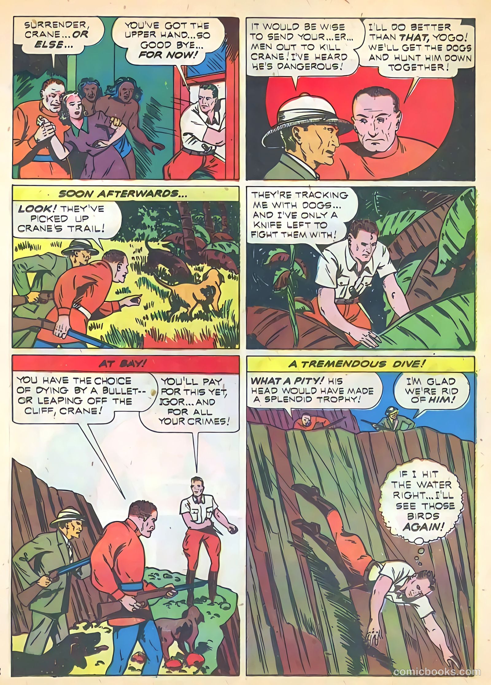 Exciting Comics #19 (1942) — page 37 of 68