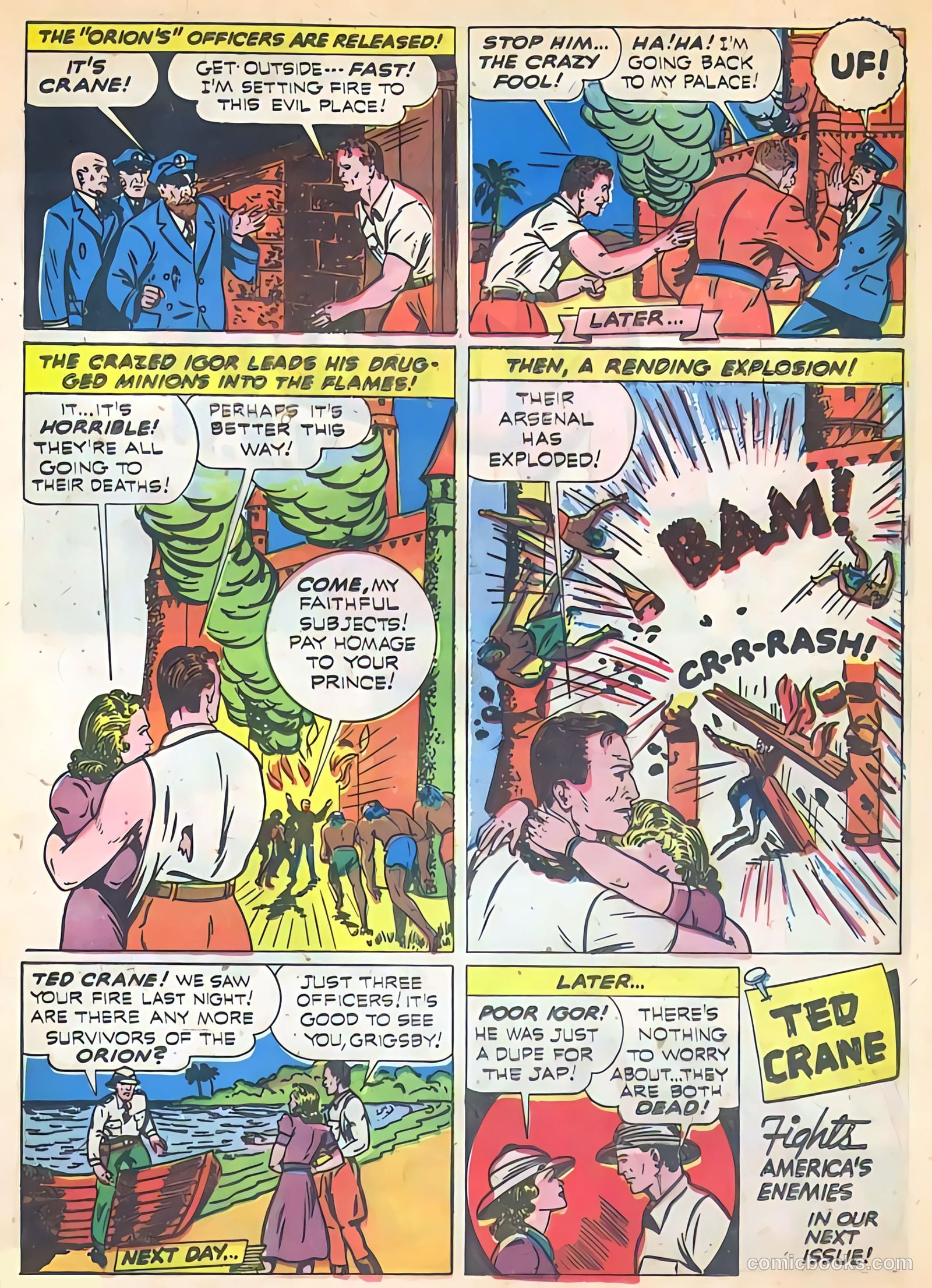 Exciting Comics #19 (1942) — page 41 of 68