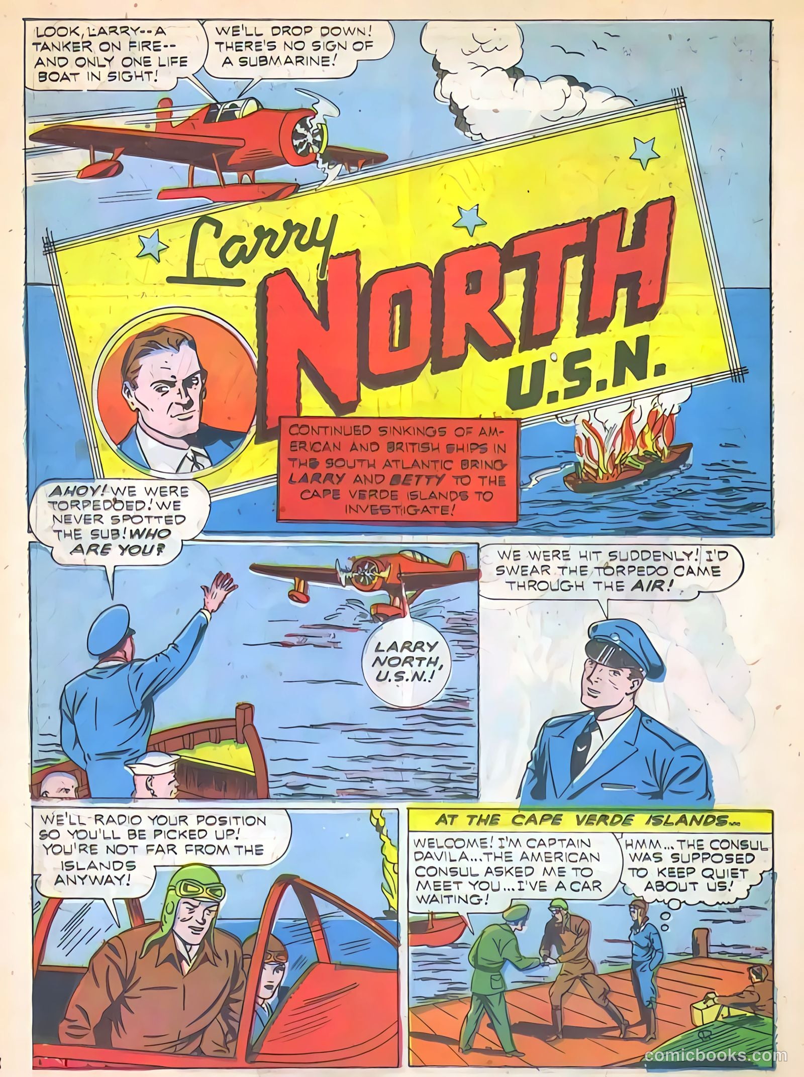 Exciting Comics #19 (1942) — page 42 of 68