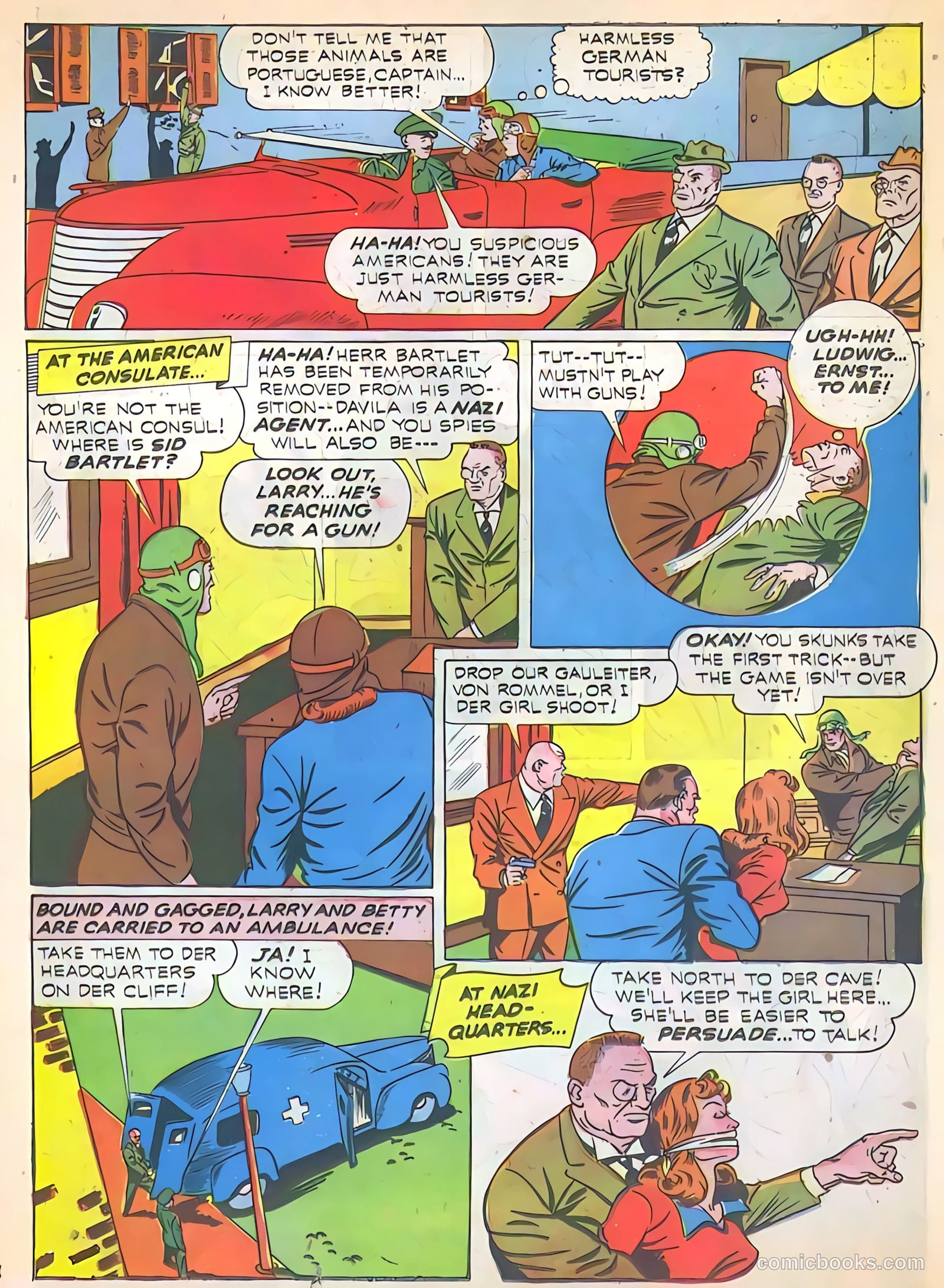Exciting Comics #19 (1942) — page 43 of 68