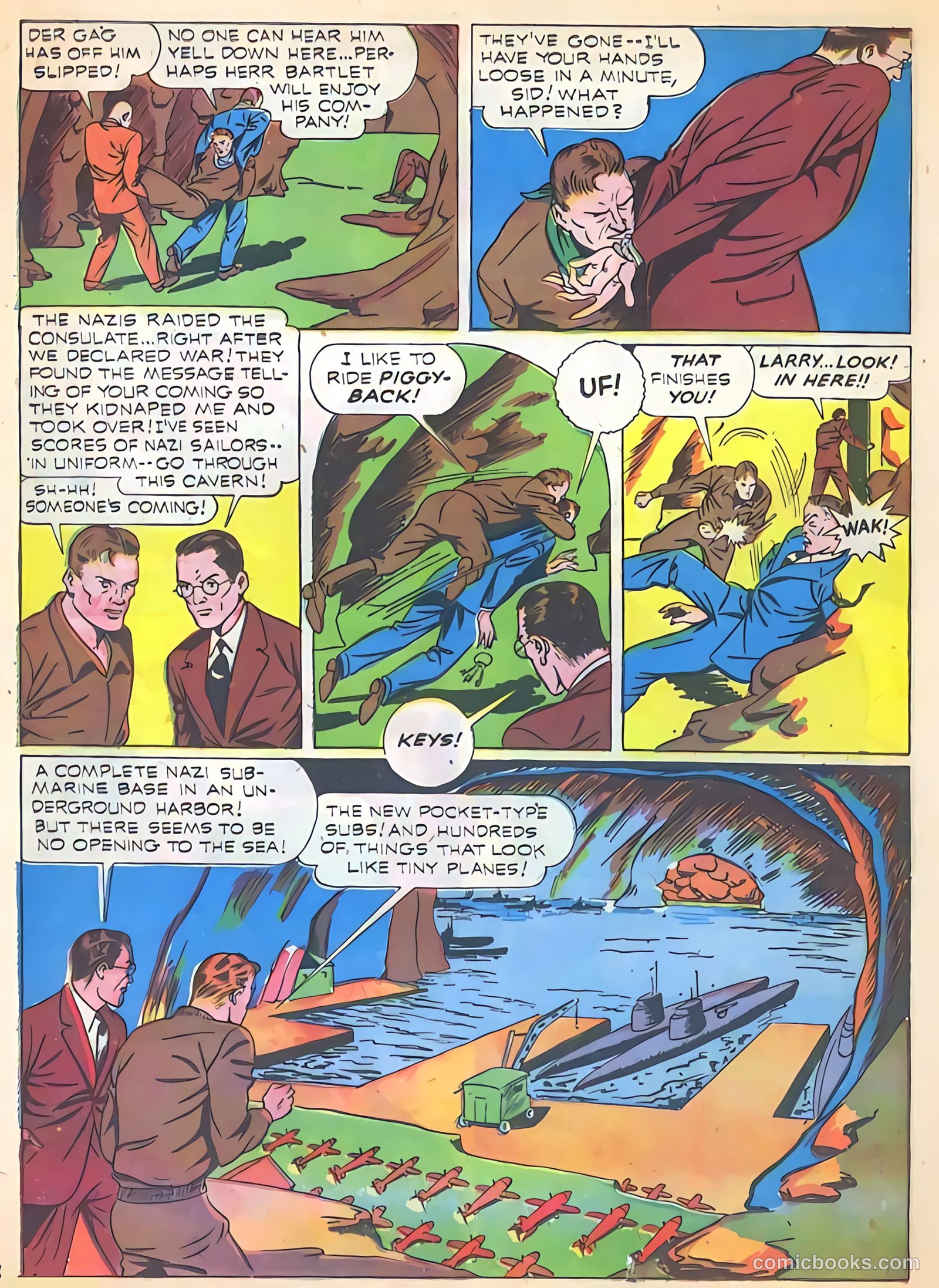 Exciting Comics #19 (1942) — page 44 of 68