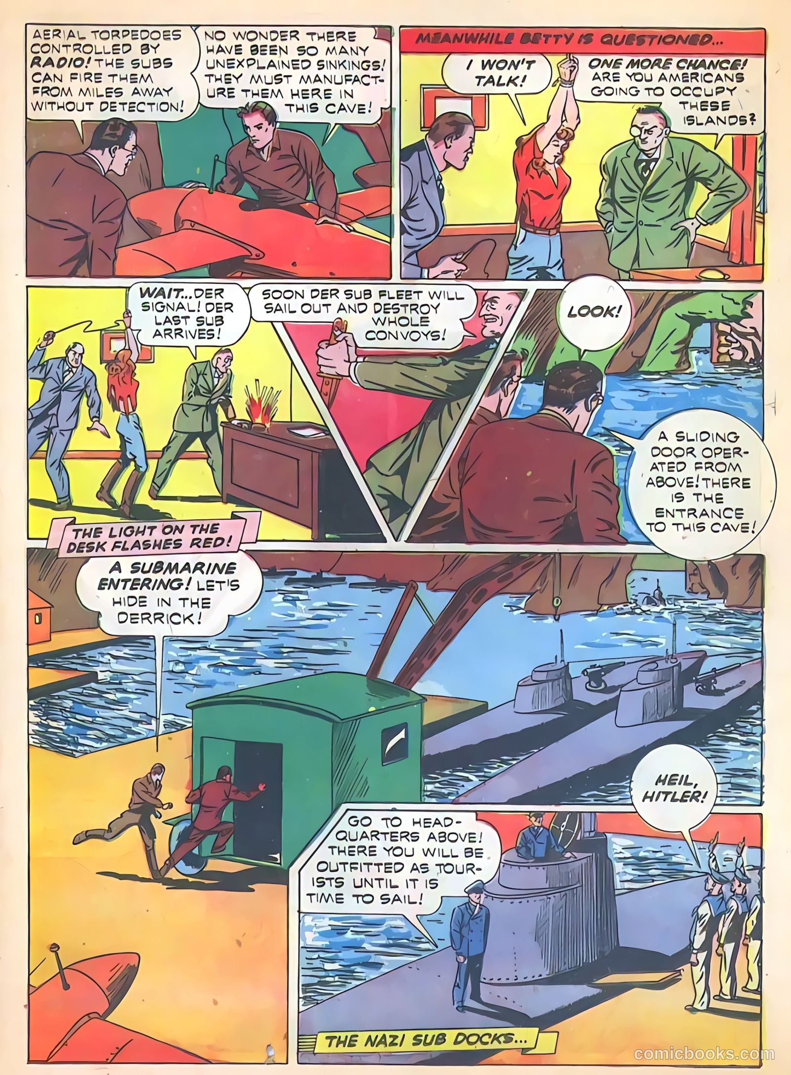 Exciting Comics #19 (1942) — page 45 of 68
