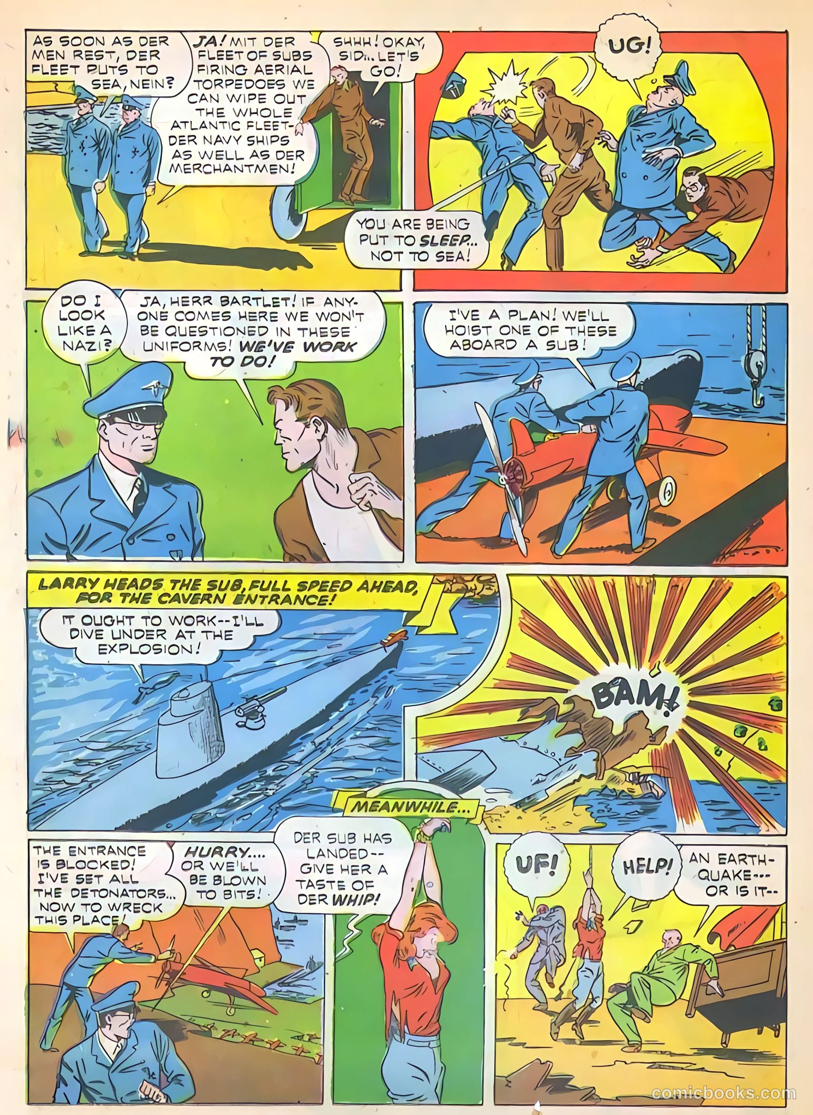 Exciting Comics #19 (1942) — page 46 of 68