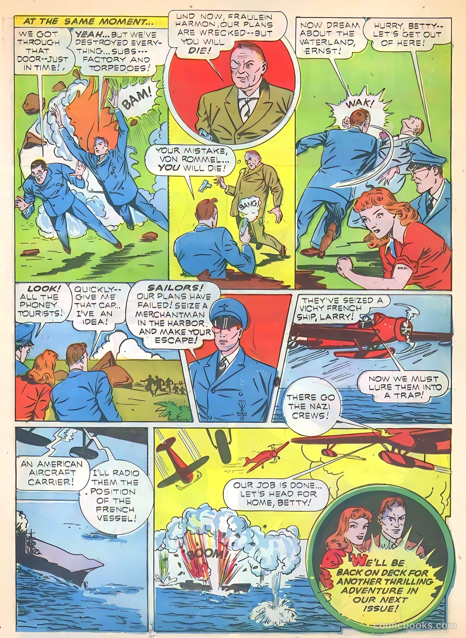 Exciting Comics #19 (1942) — page 47 of 68