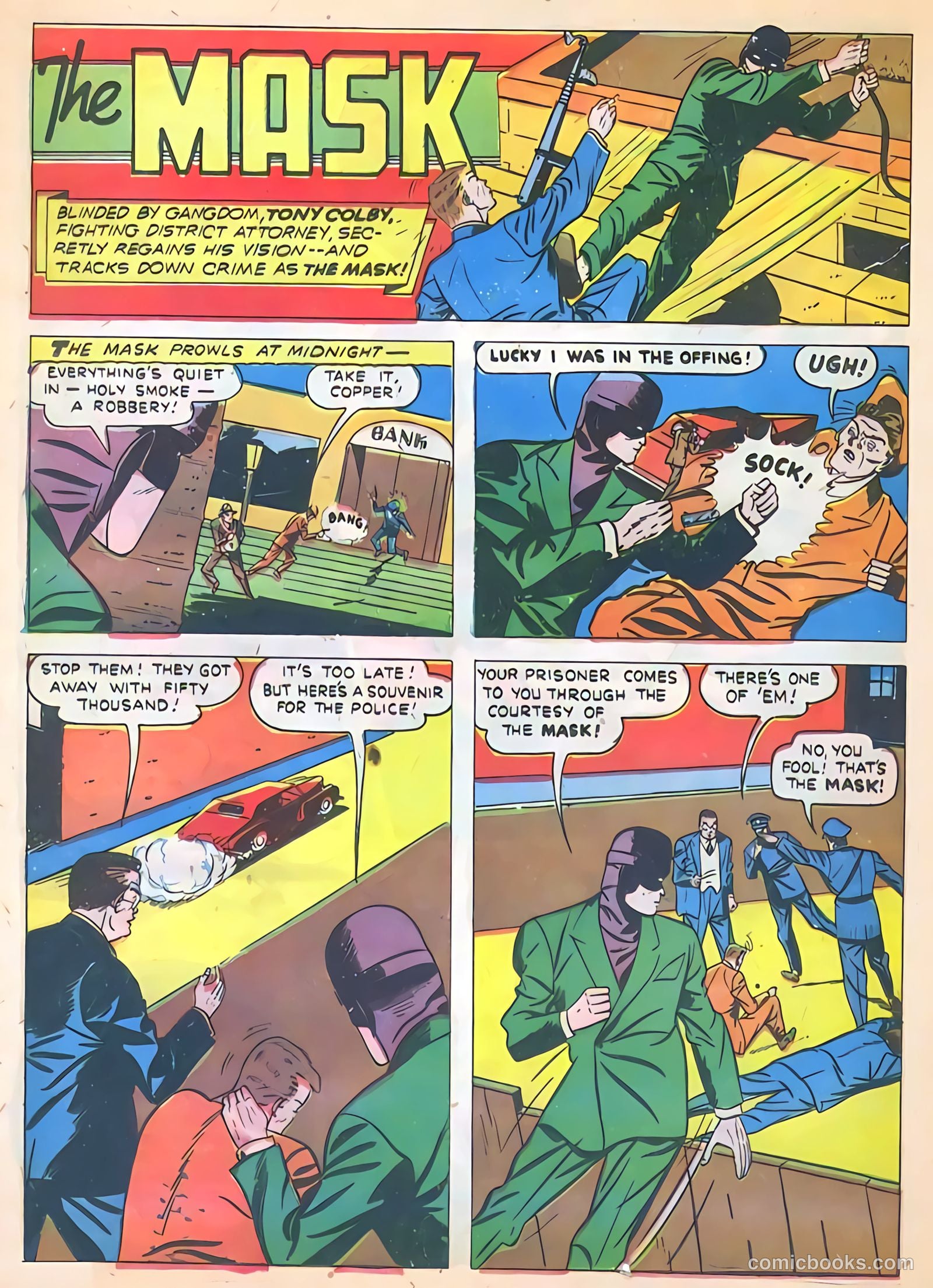 Exciting Comics #19 (1942) — page 48 of 68