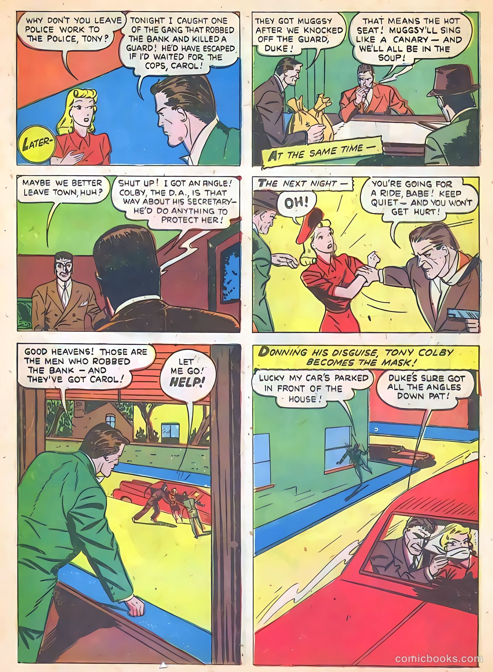 Exciting Comics #19 (1942) — page 49 of 68