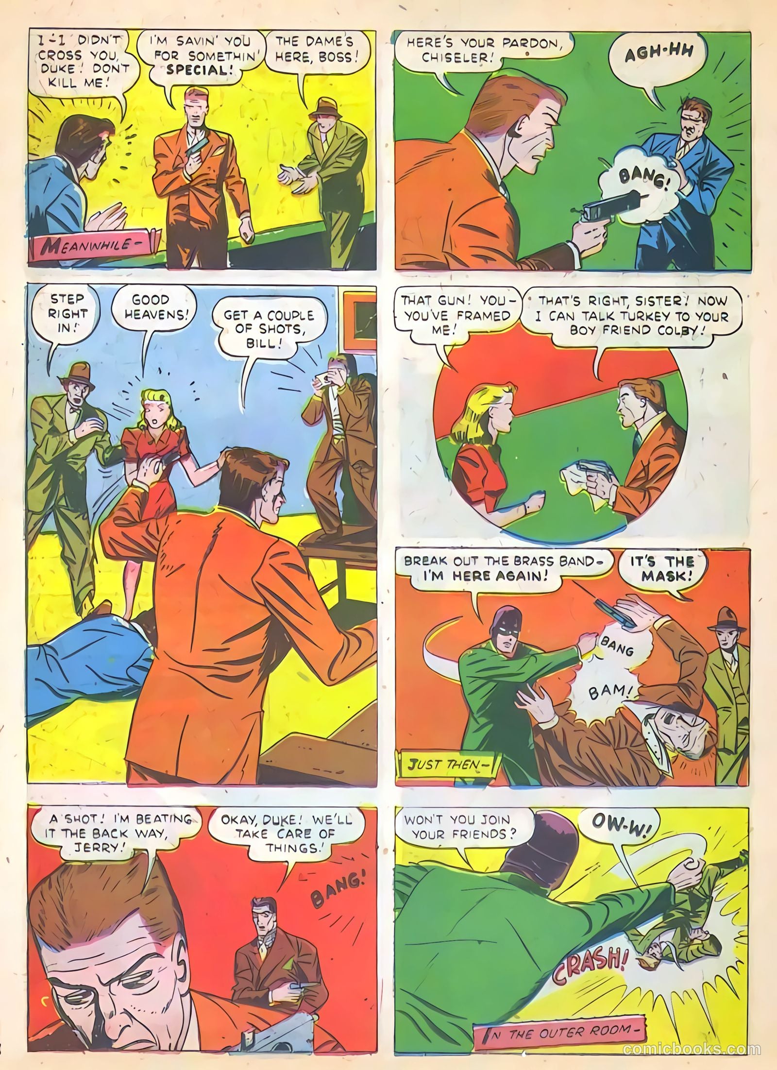 Exciting Comics #19 (1942) — page 50 of 68