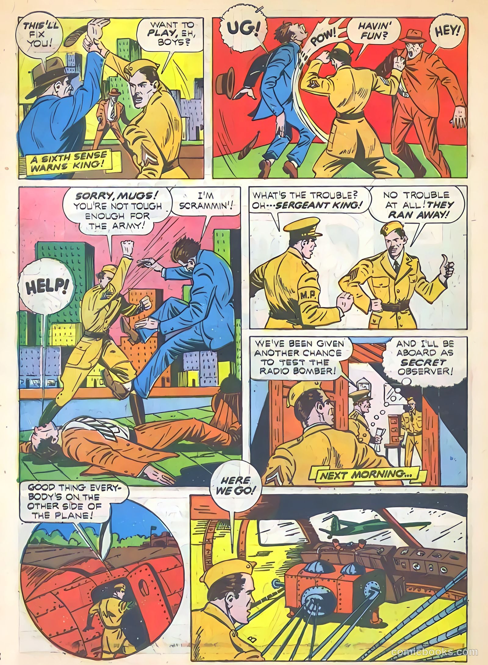 Exciting Comics #19 (1942) — page 58 of 68