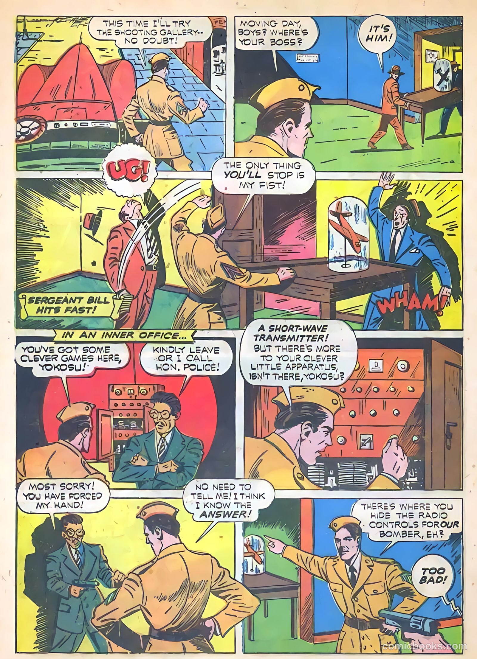 Exciting Comics #19 (1942) — page 60 of 68