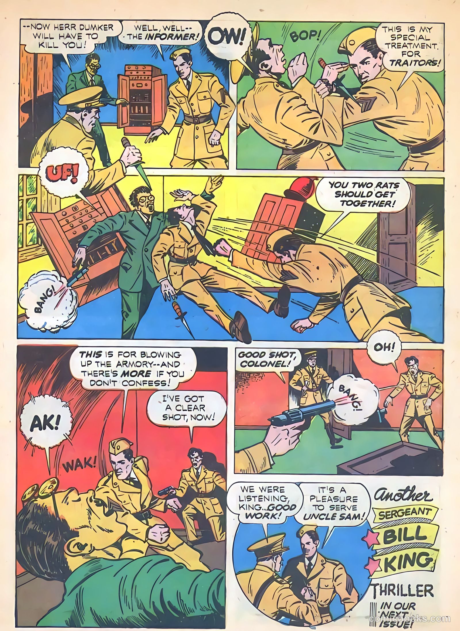 Exciting Comics #19 (1942) — page 61 of 68