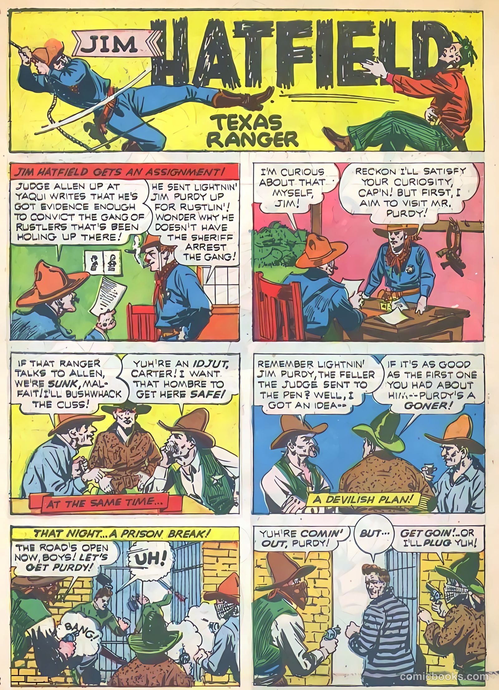 Exciting Comics #19 (1942) — page 62 of 68