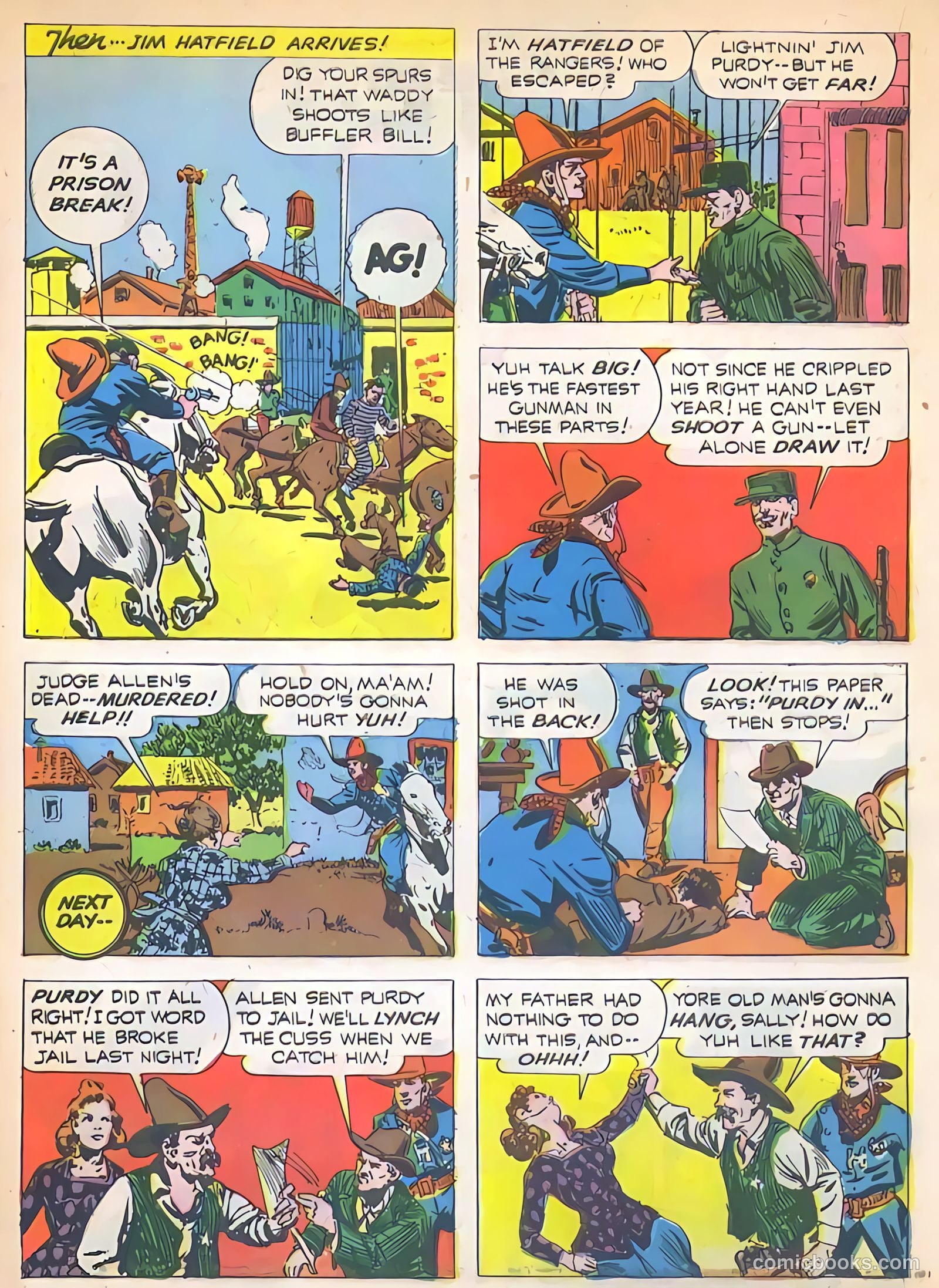 Exciting Comics #19 (1942) — page 63 of 68