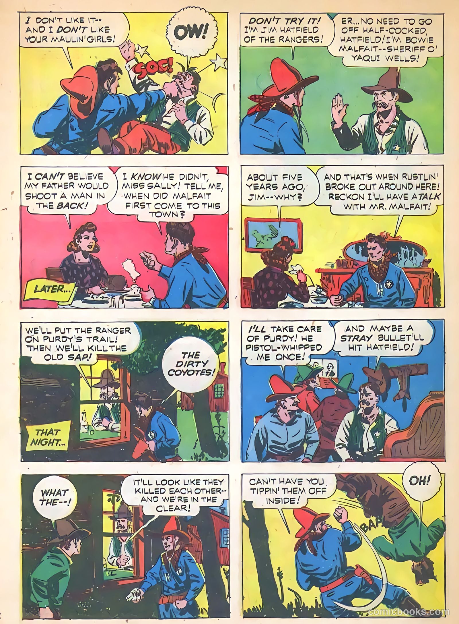 Exciting Comics #19 (1942) — page 64 of 68