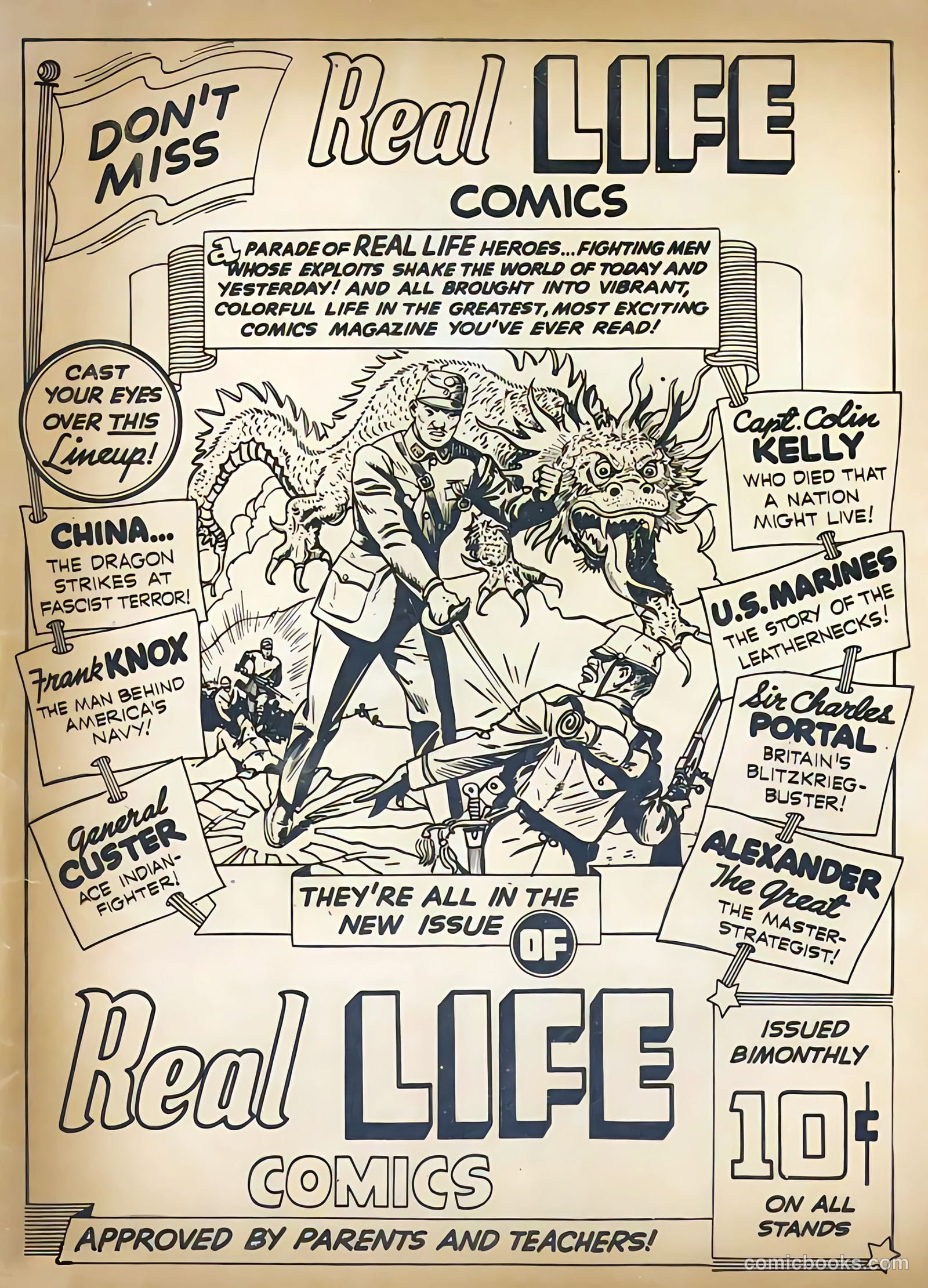 Exciting Comics #19 (1942) — page 67 of 68