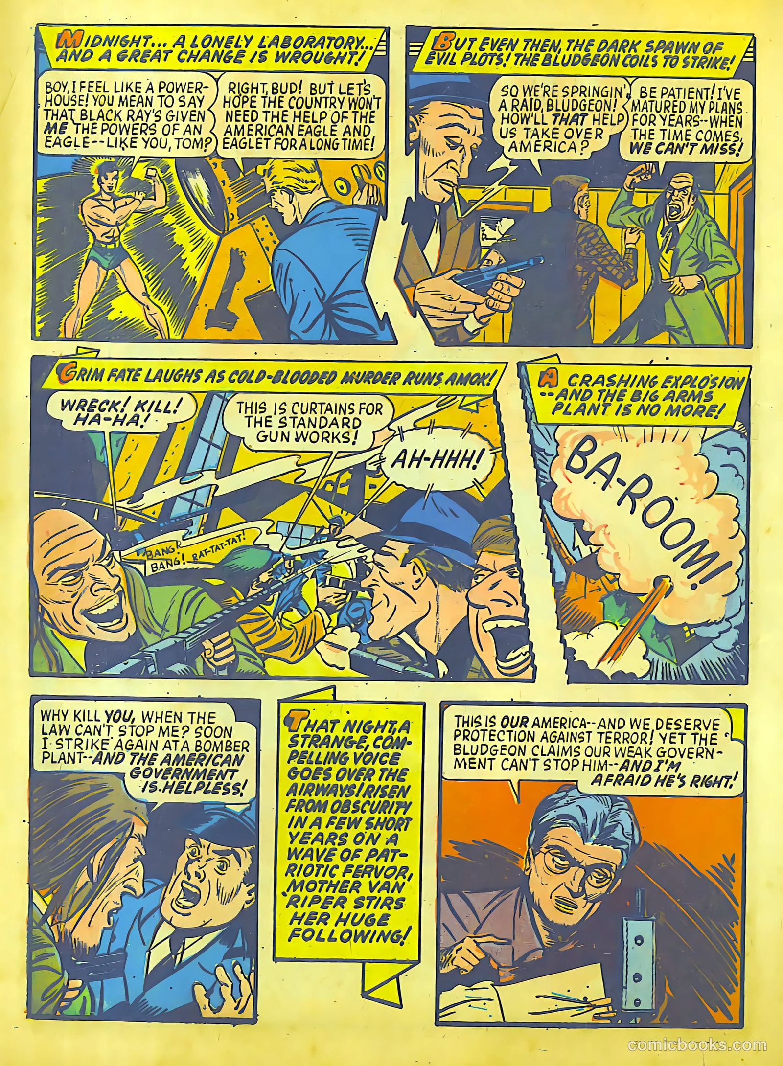 Exciting Comics #23 (1941) — page 3 of 66