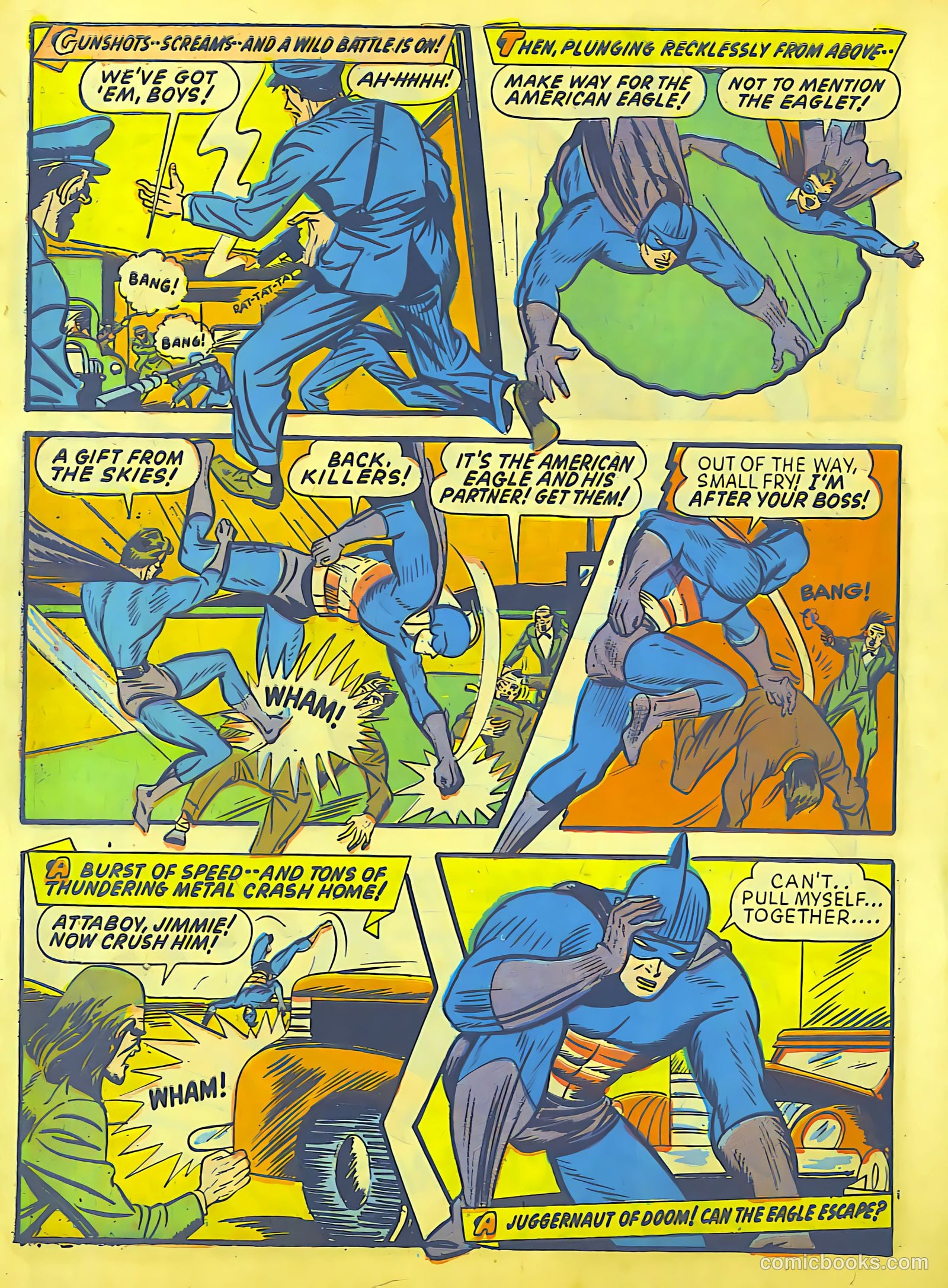 Exciting Comics #23 (1941) — page 5 of 66