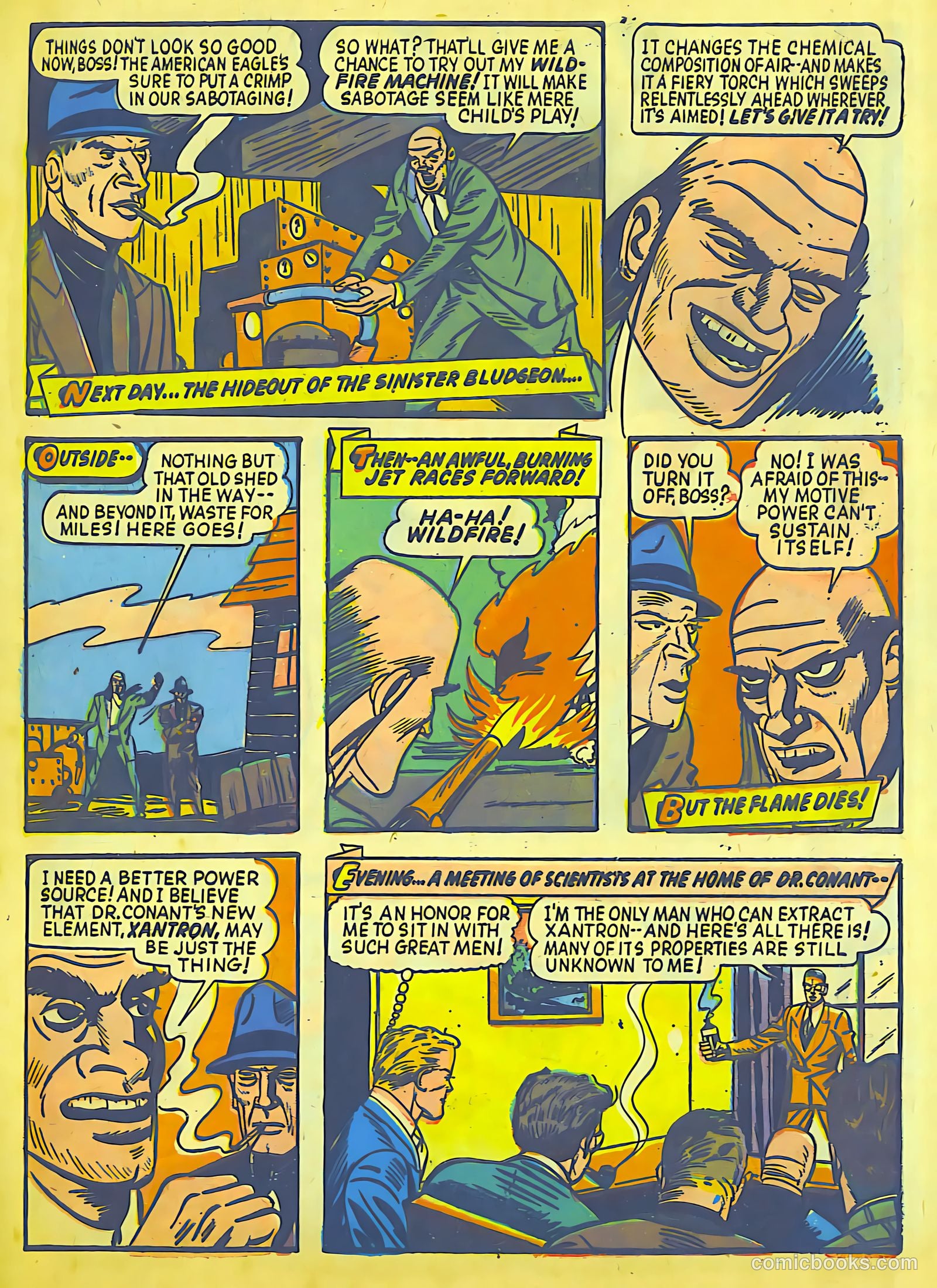 Exciting Comics #23 (1941) — page 8 of 66