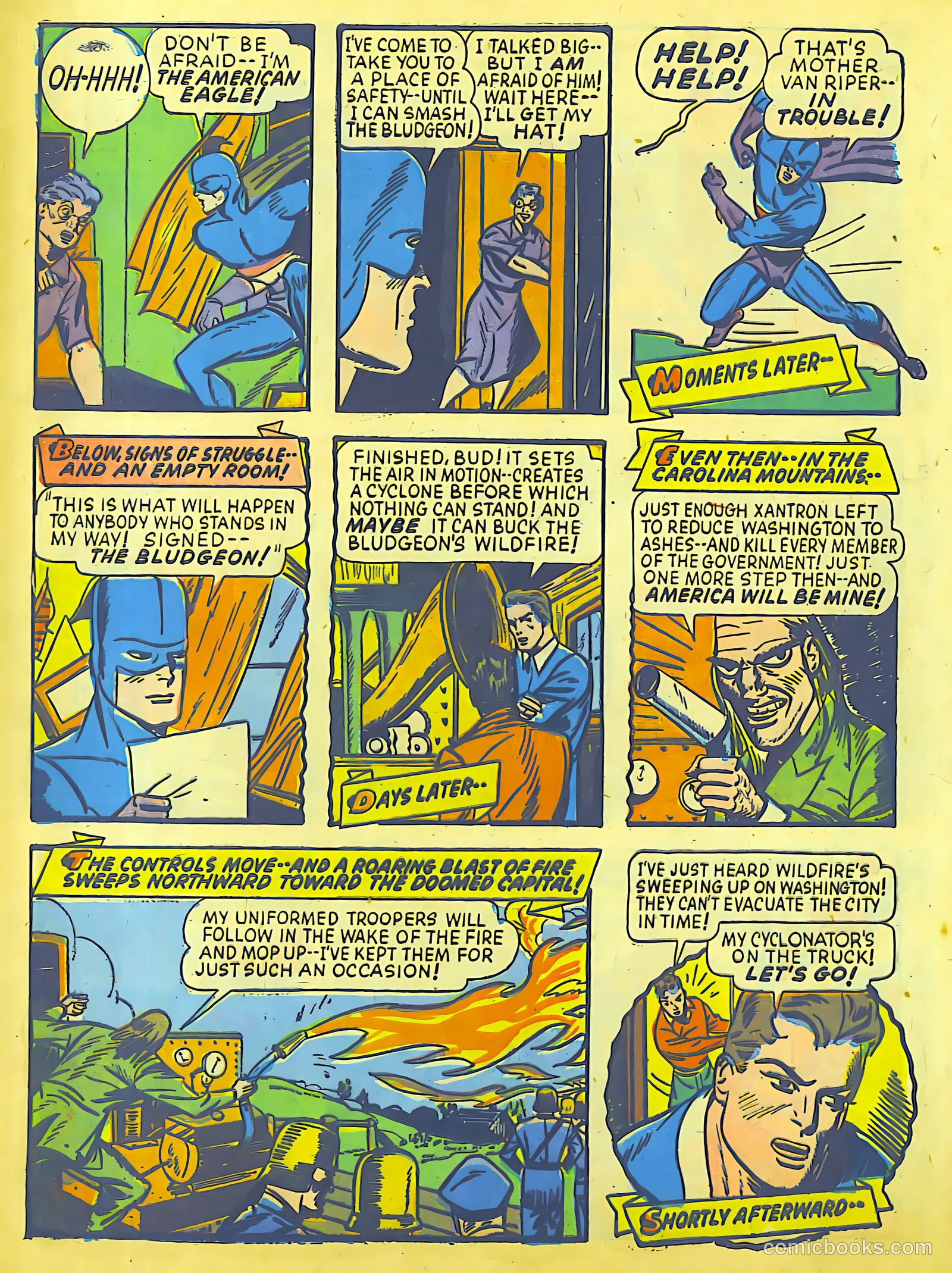 Exciting Comics #23 (1941) — page 11 of 66