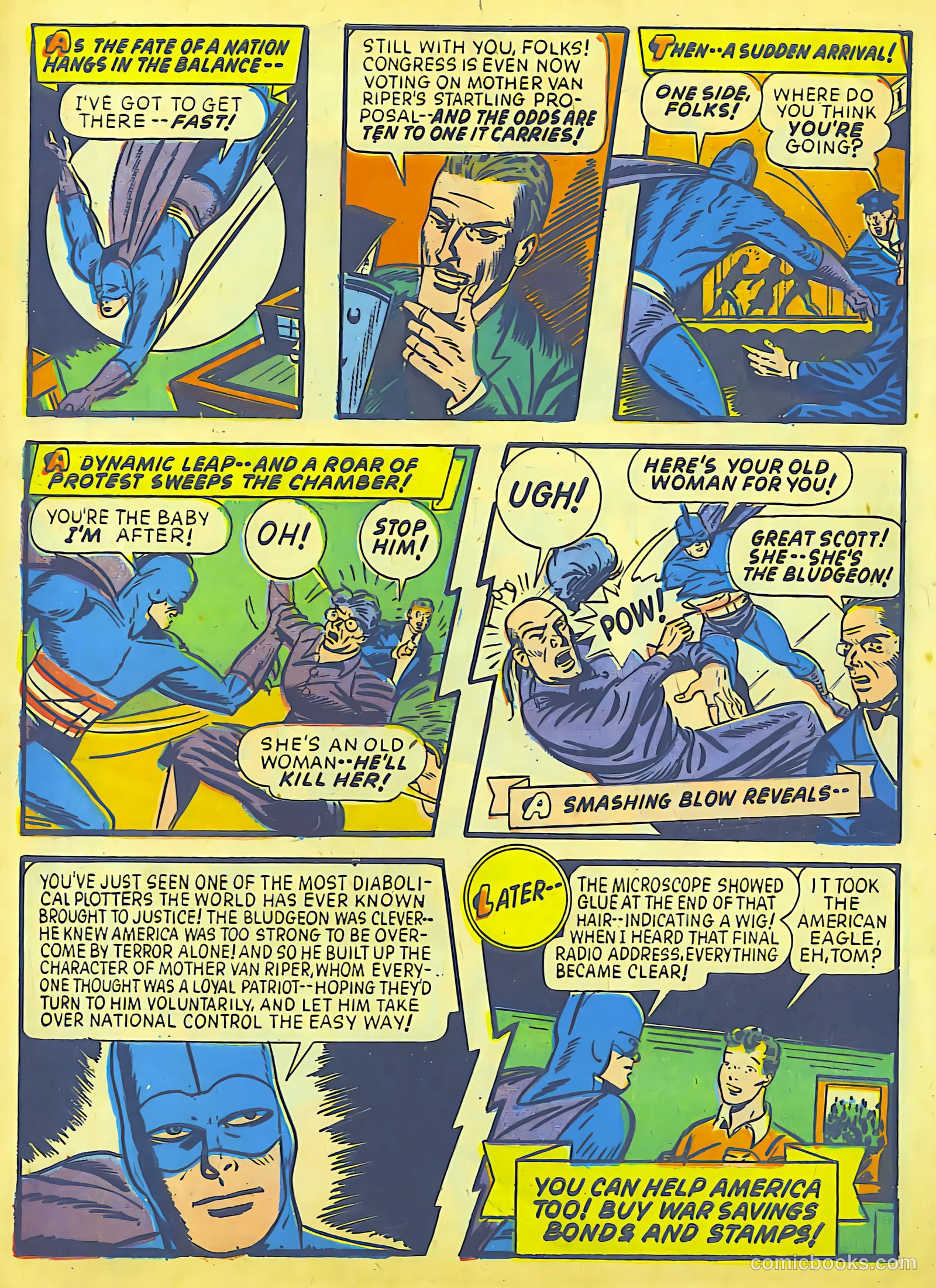 Exciting Comics #23 (1941) — page 15 of 66