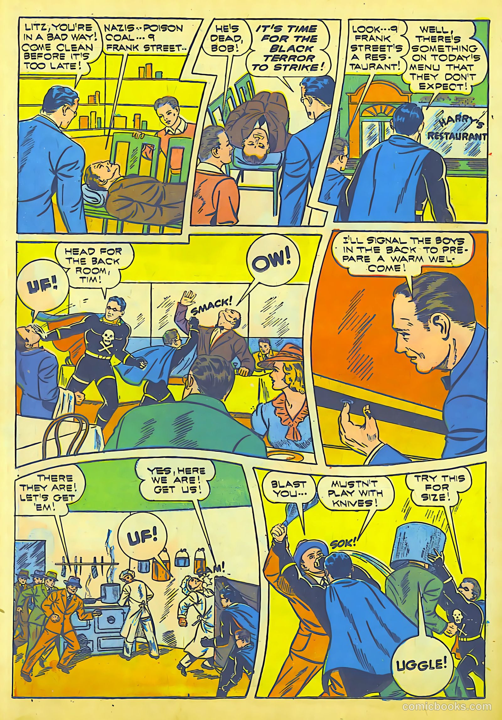 Exciting Comics #23 (1941) — page 19 of 66