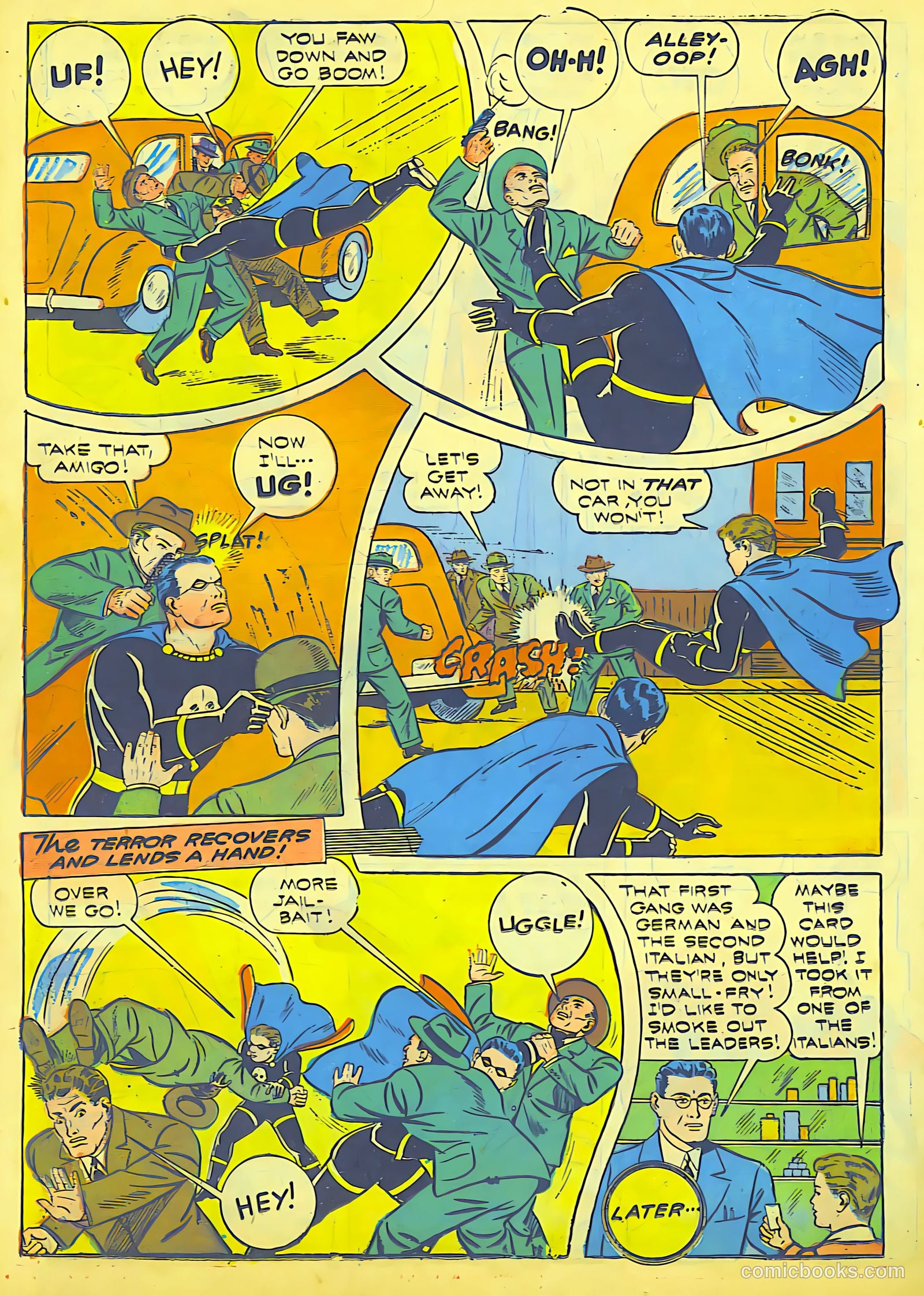 Exciting Comics #23 (1941) — page 21 of 66