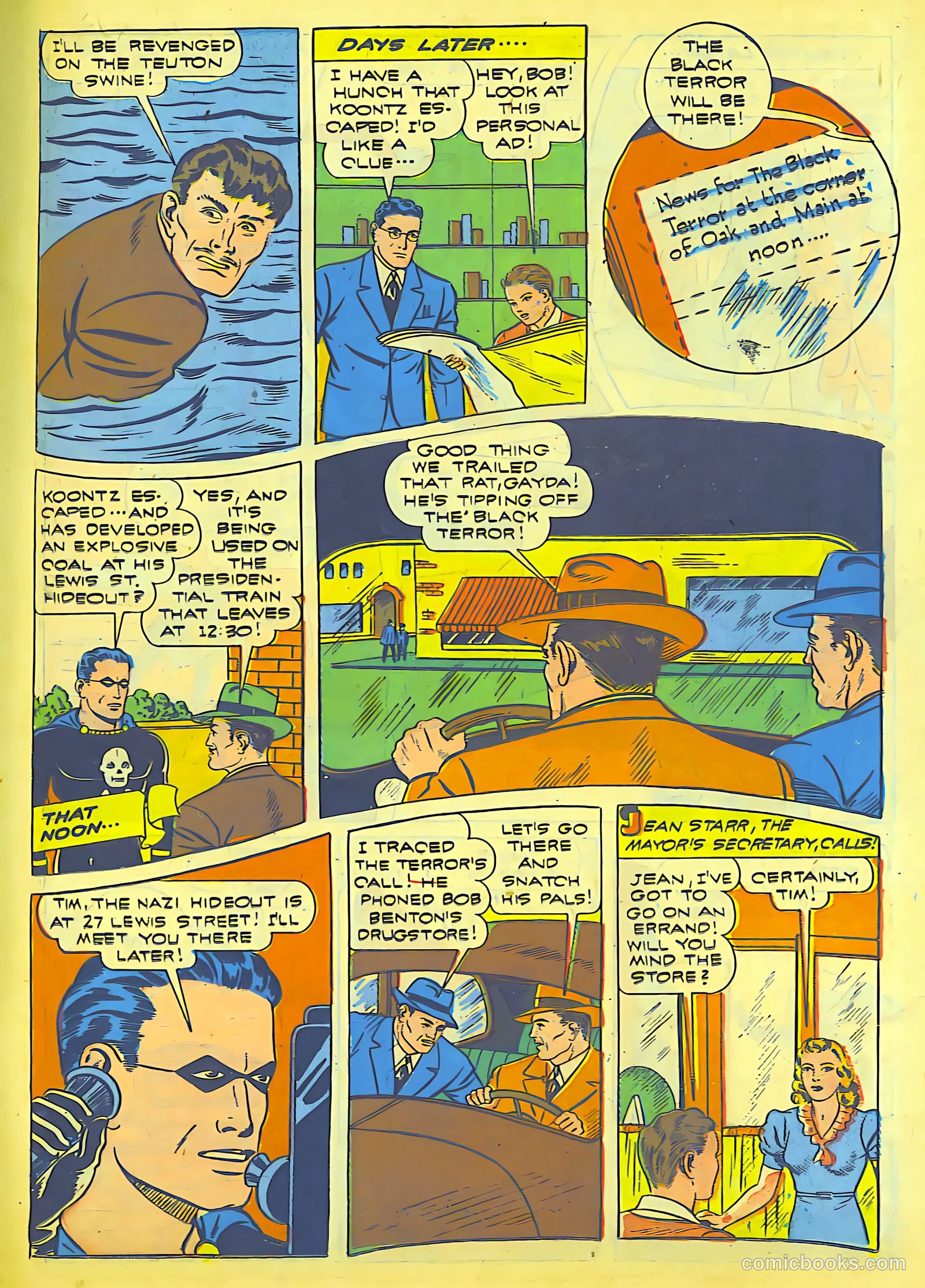 Exciting Comics #23 (1941) — page 26 of 66
