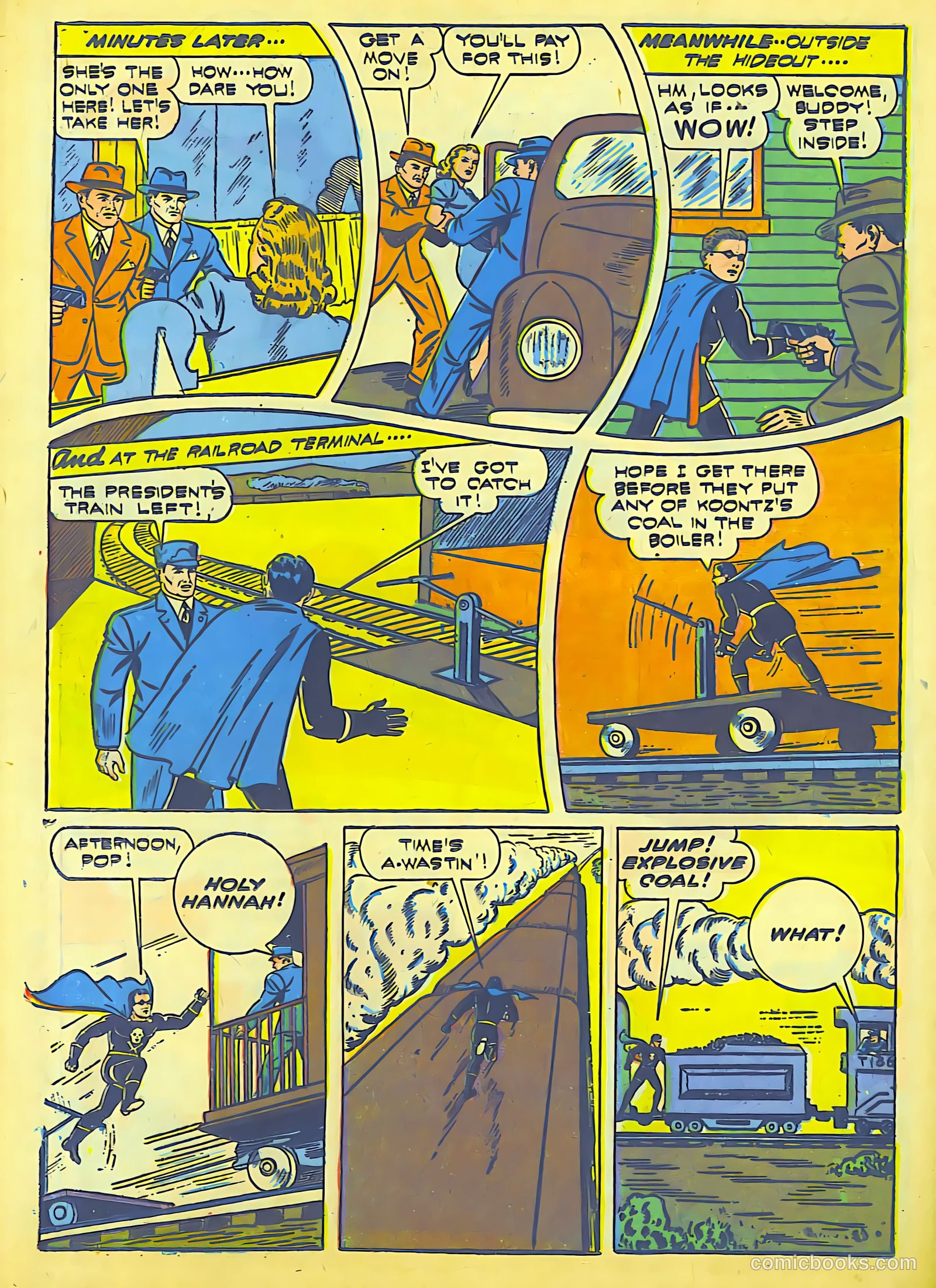 Exciting Comics #23 (1941) — page 27 of 66