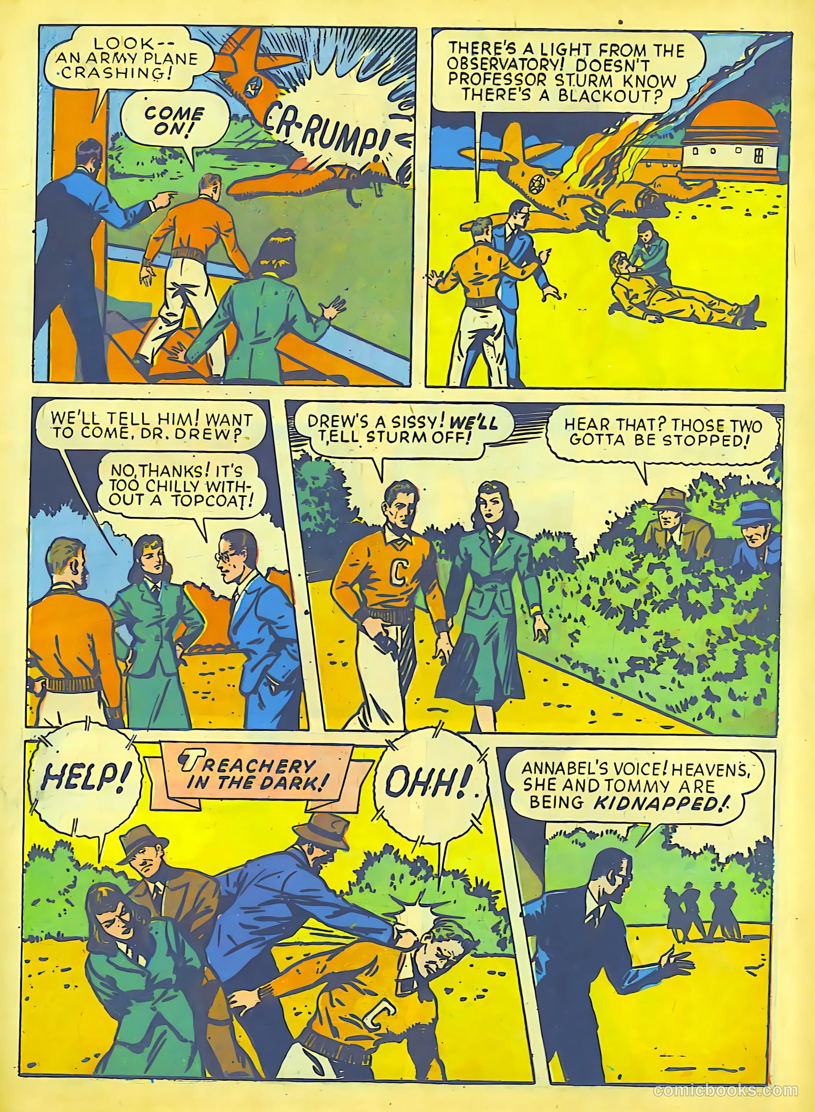 Exciting Comics #23 (1941) — page 32 of 66