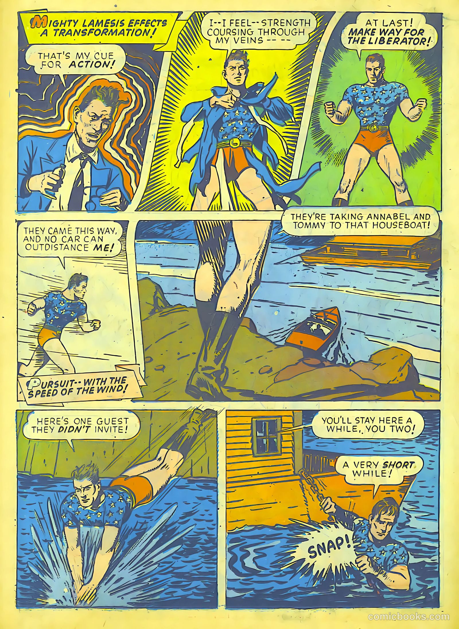 Exciting Comics #23 (1941) — page 33 of 66