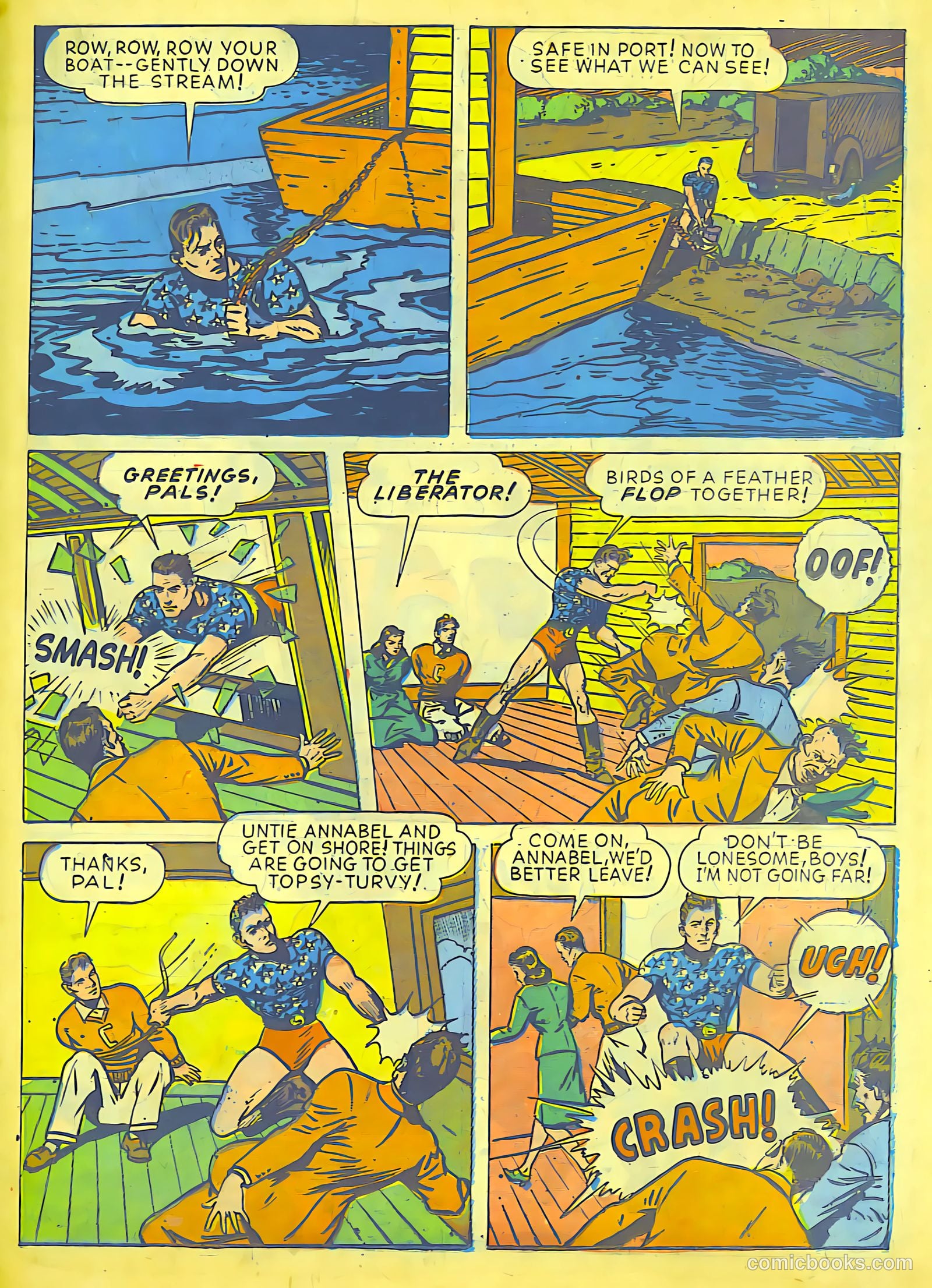 Exciting Comics #23 (1941) — page 34 of 66