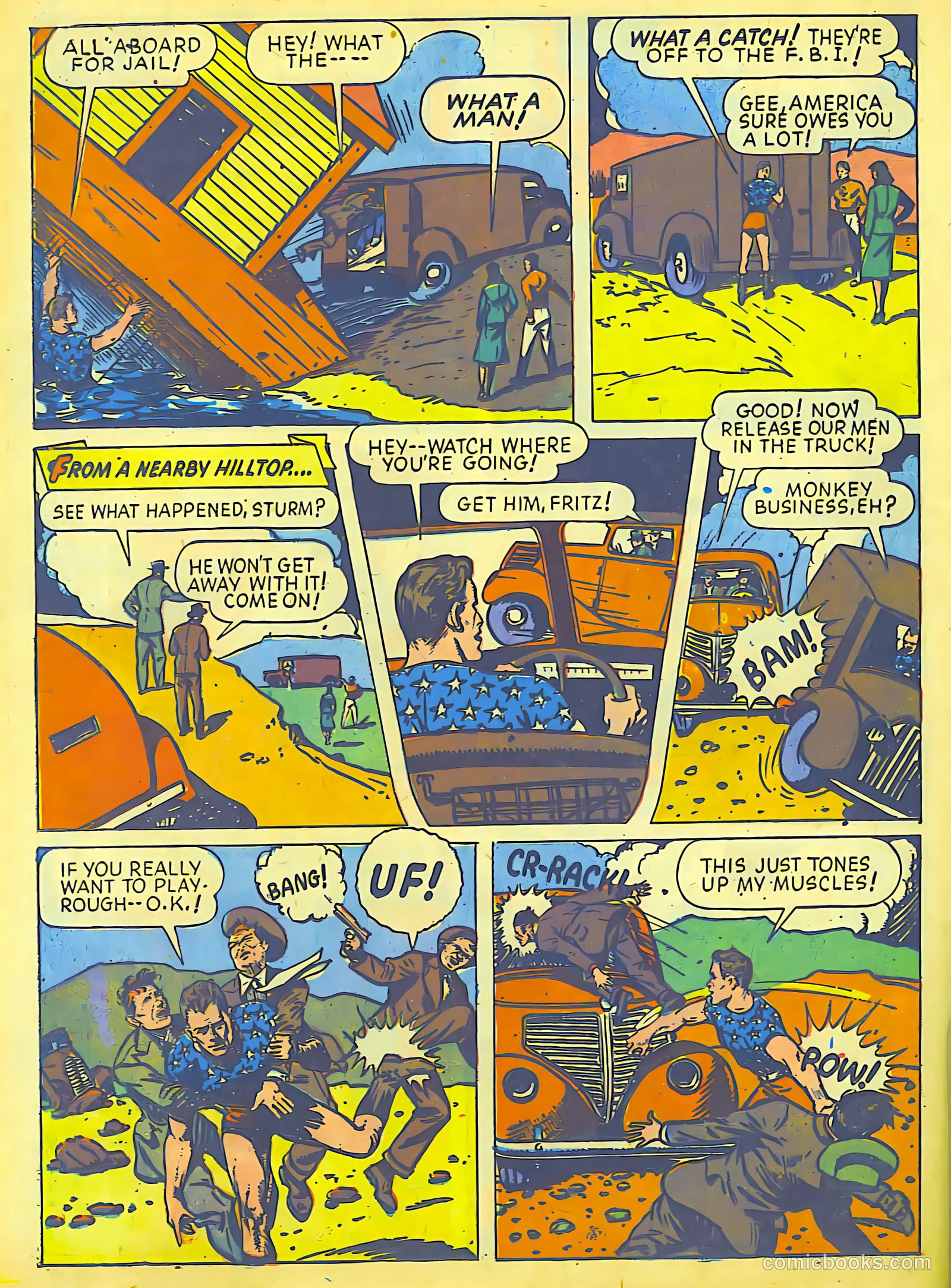 Exciting Comics #23 (1941) — page 35 of 66