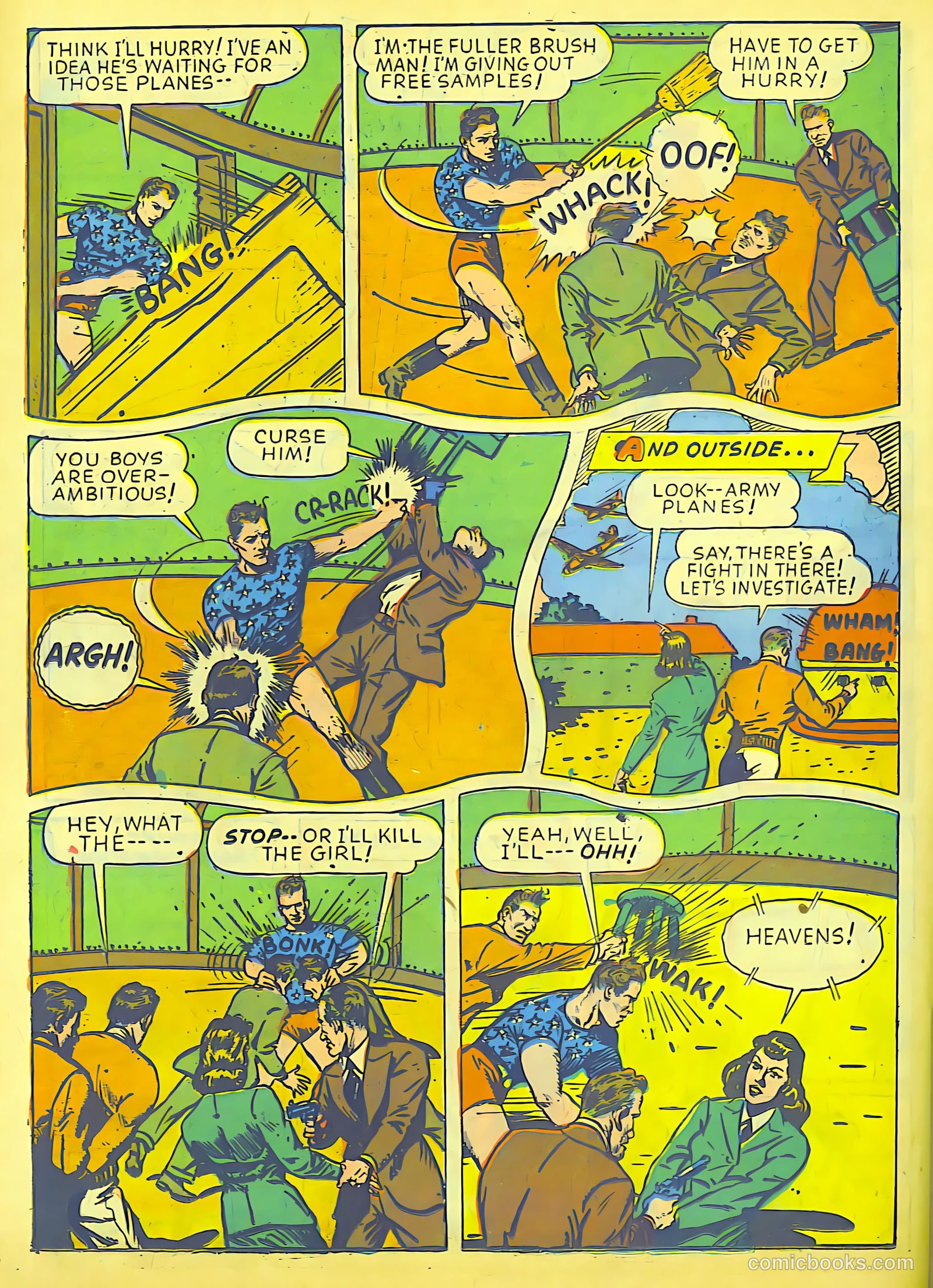 Exciting Comics #23 (1941) — page 37 of 66