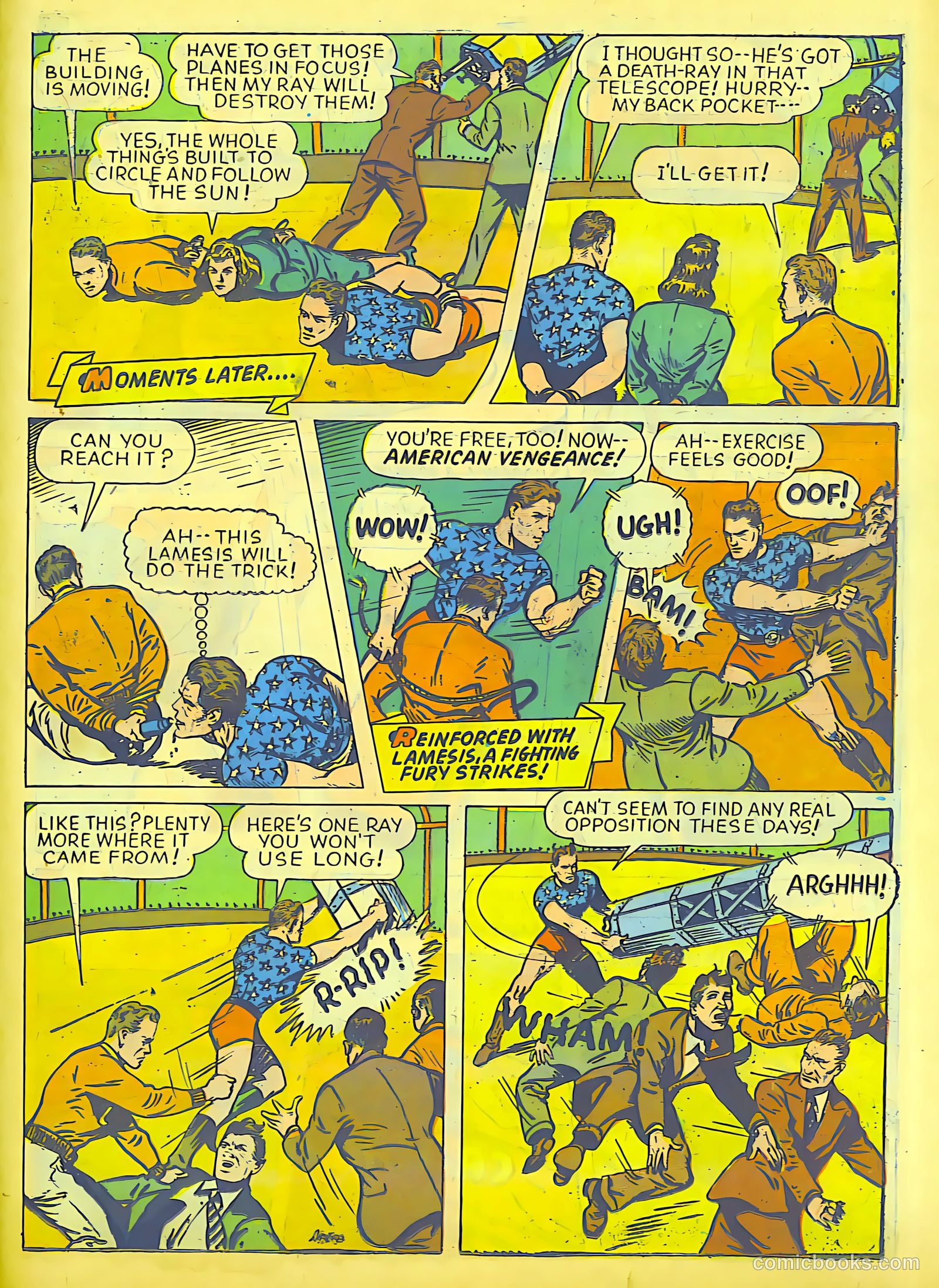 Exciting Comics #23 (1941) — page 38 of 66