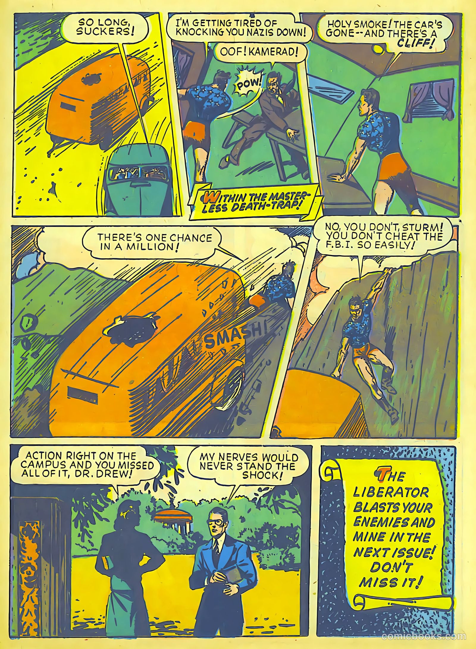Exciting Comics #23 (1941) — page 40 of 66