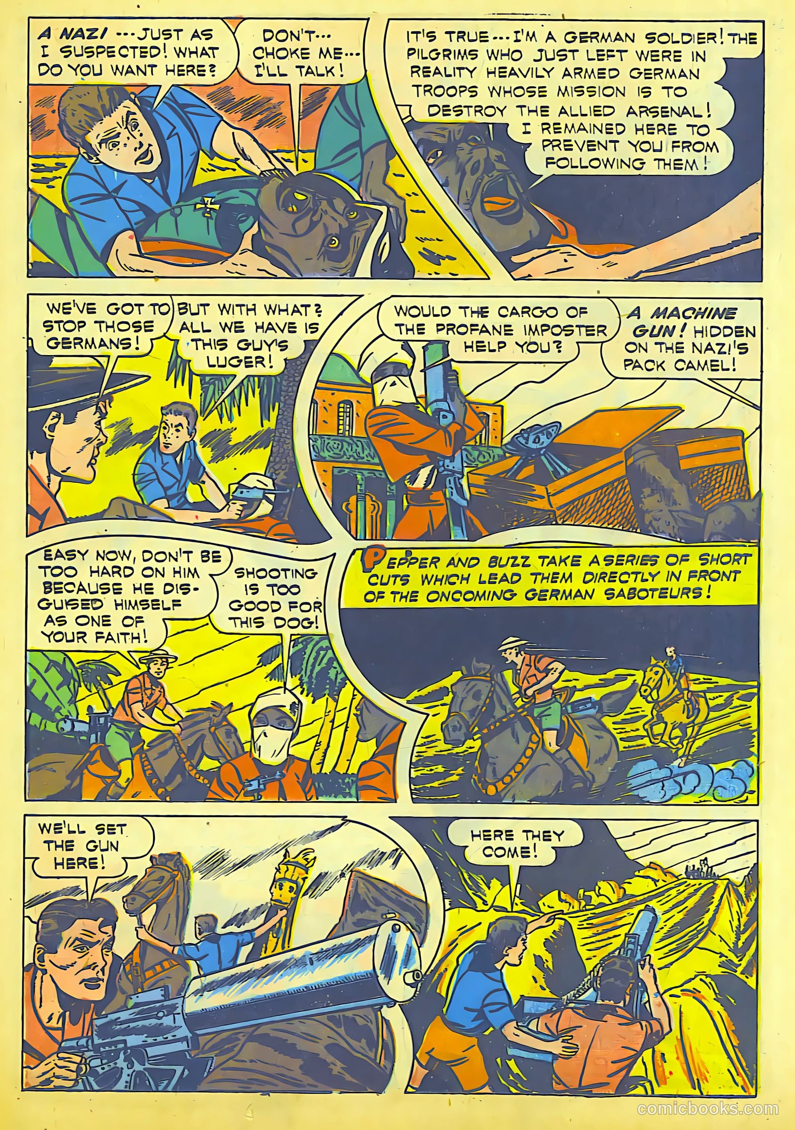 Exciting Comics #23 (1941) — page 48 of 66