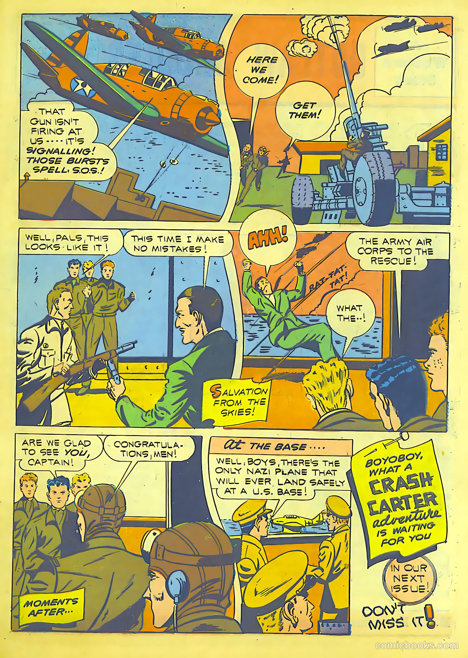 Exciting Comics #23 (1941) — page 58 of 66