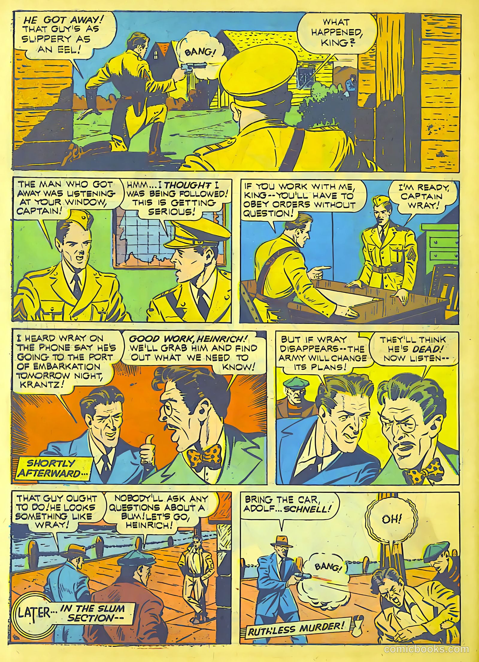 Exciting Comics #23 (1941) — page 61 of 66