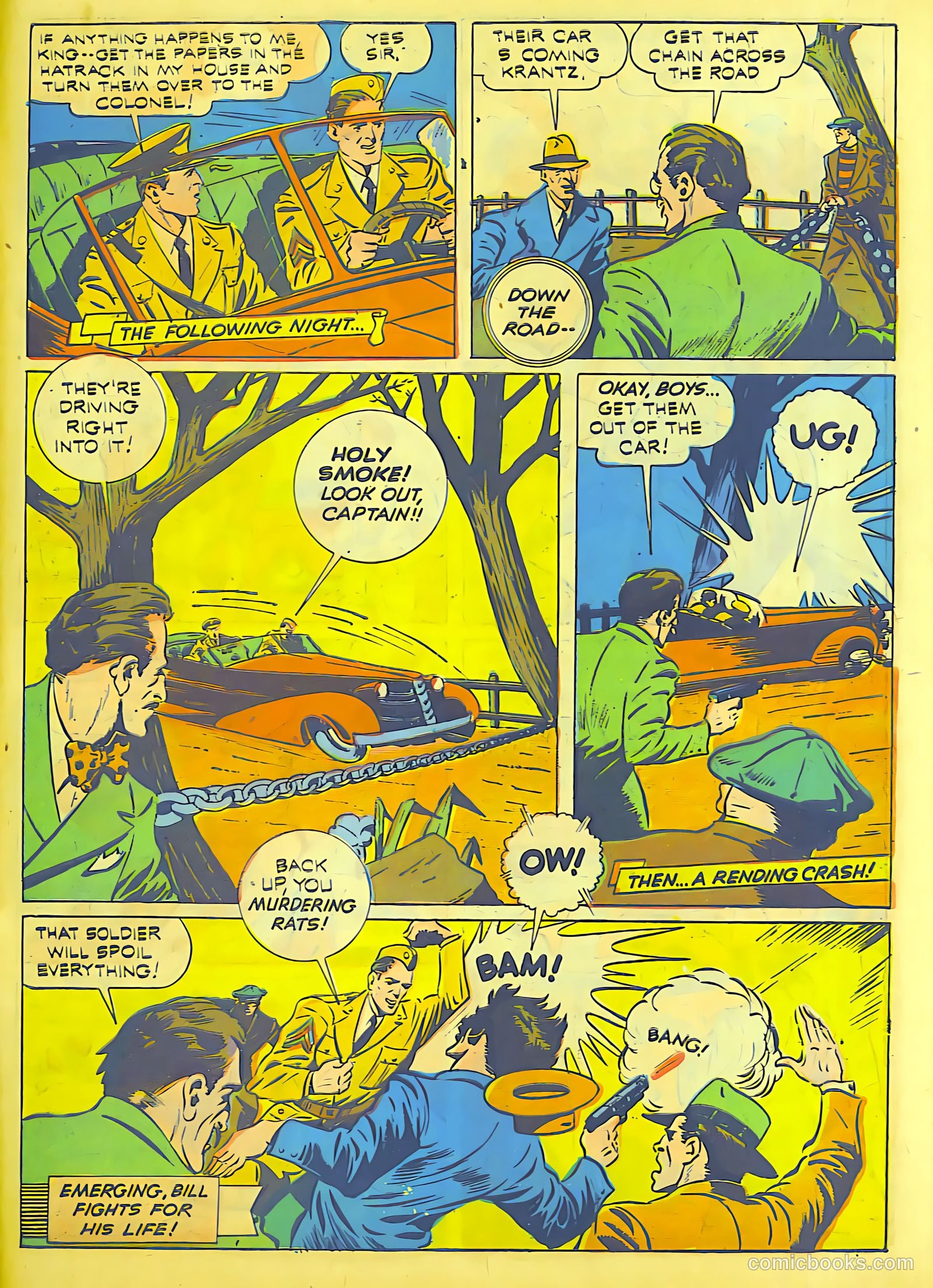 Exciting Comics #23 (1941) — page 62 of 66