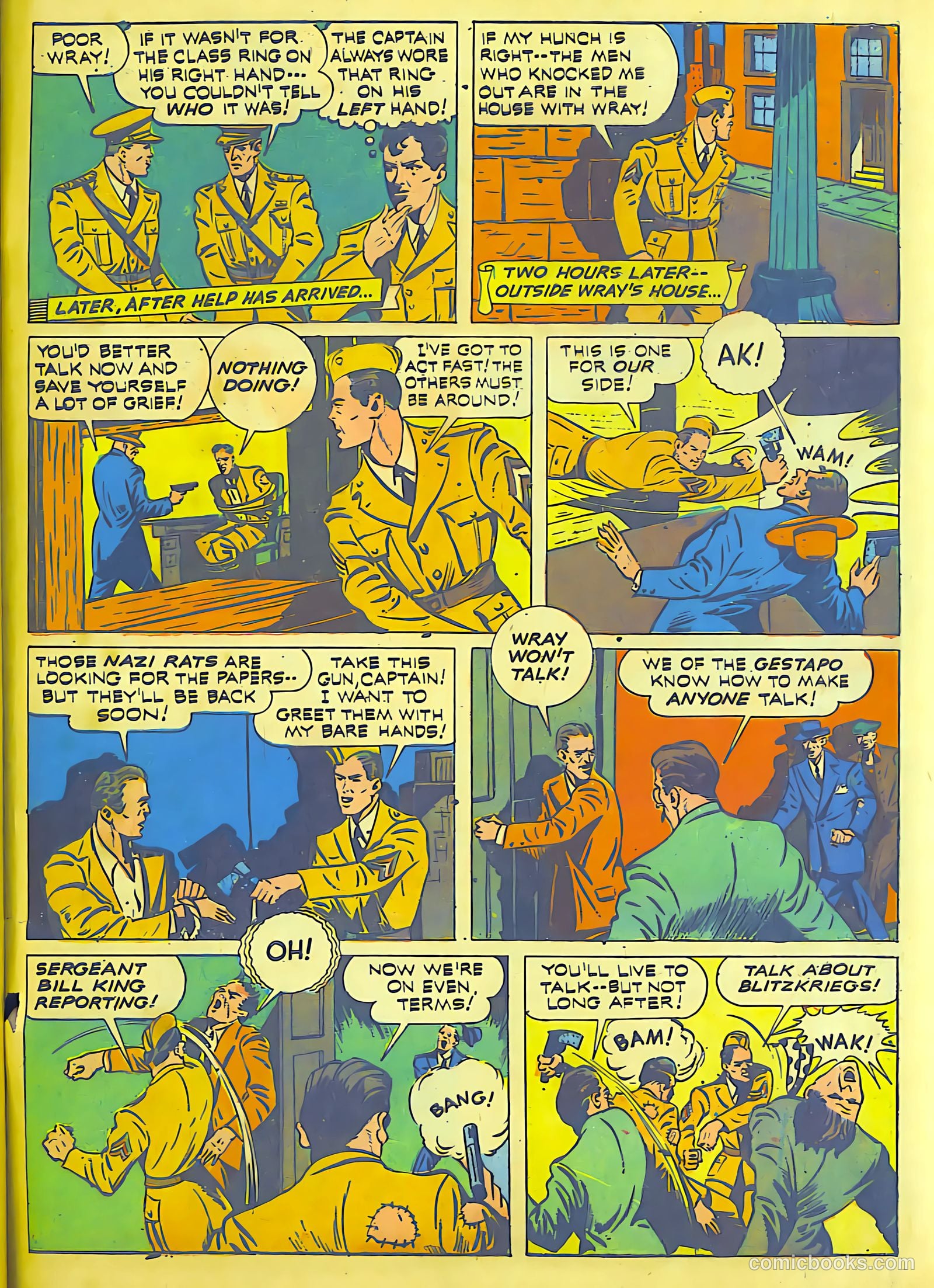 Exciting Comics #23 (1941) — page 64 of 66
