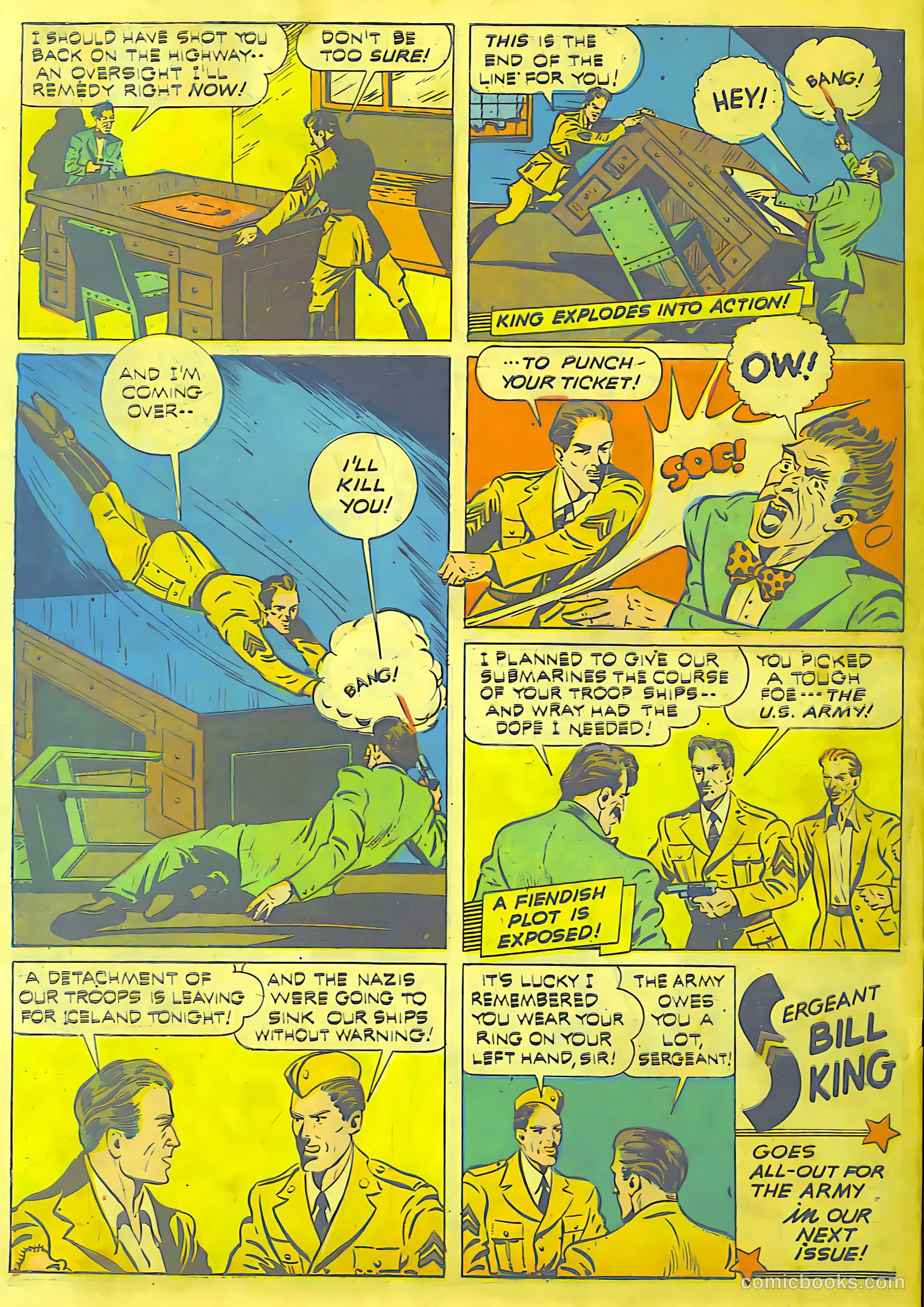 Exciting Comics #23 (1941) — page 65 of 66