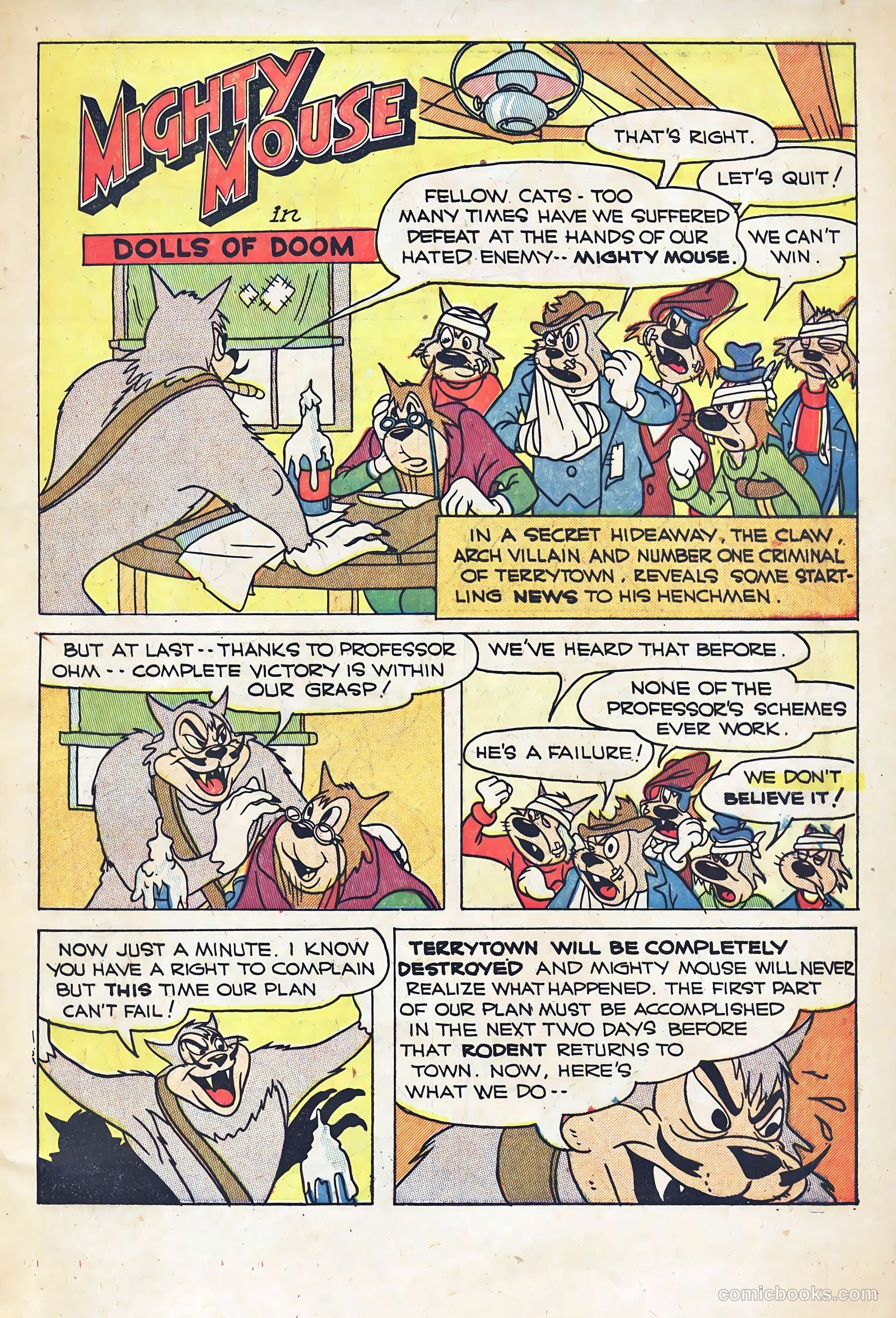 Paul Terry's Comics #85 (1951) — page 3 of 36